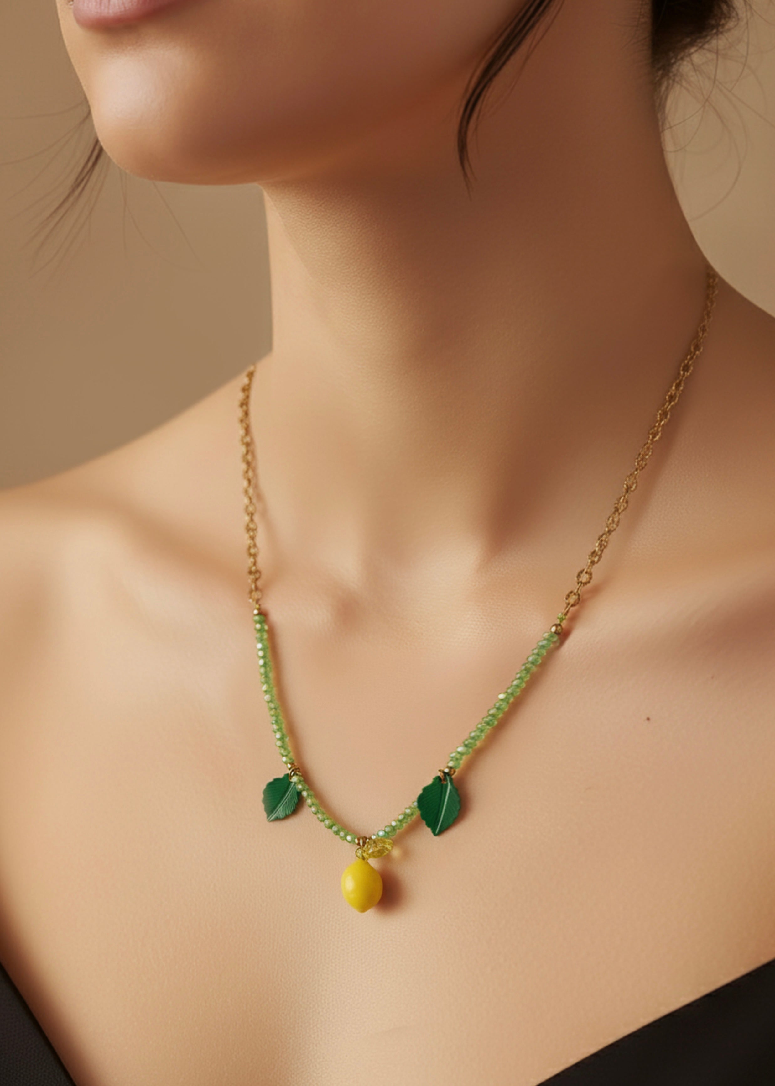 Green Pearl Chain