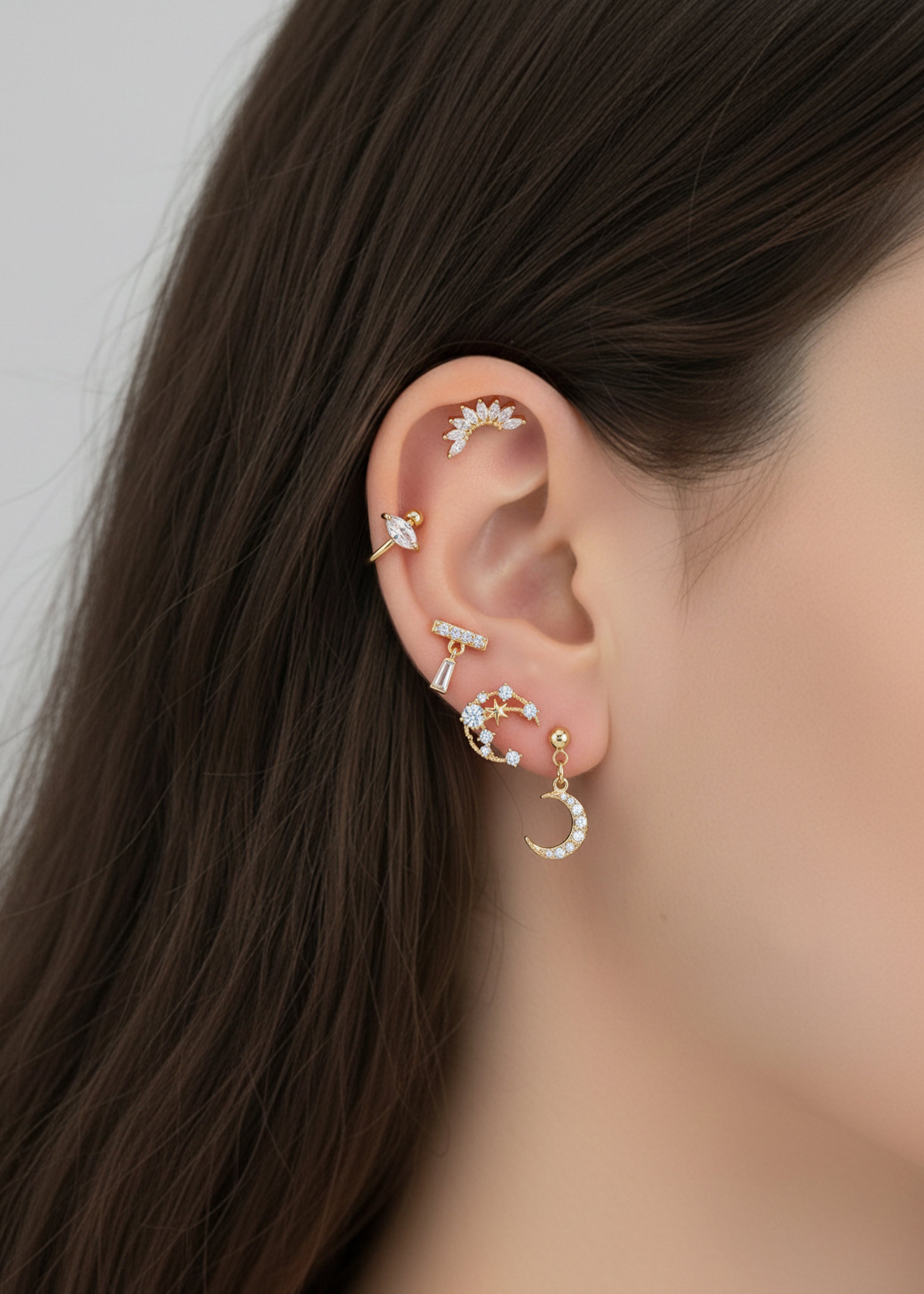 Glimmer Grace Earring