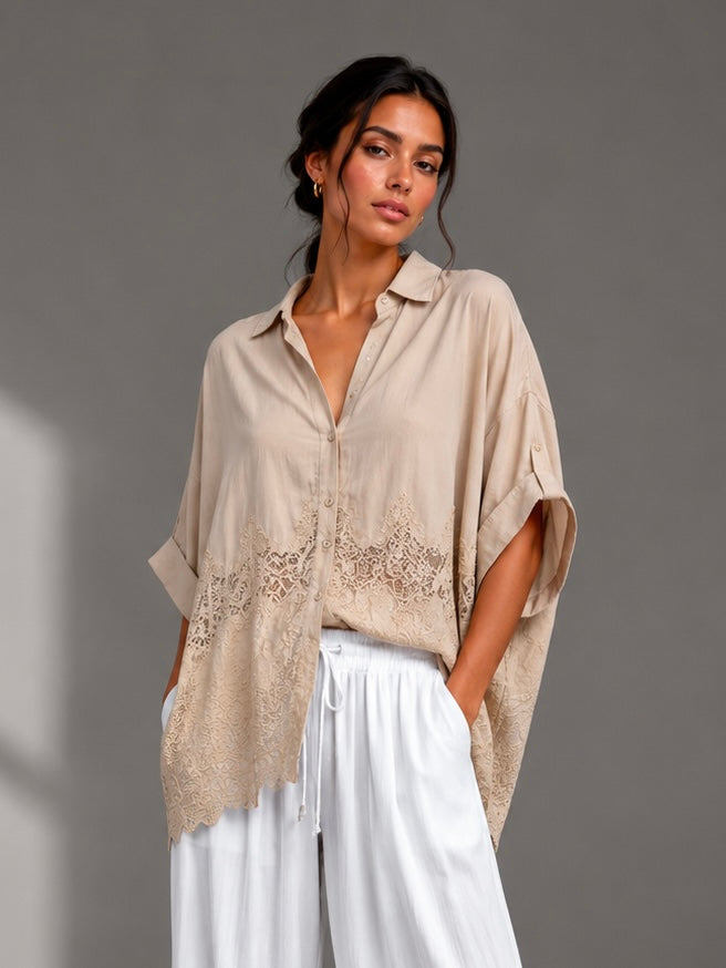 G.EVE Kollektion #5 - Bluse mit Spitze