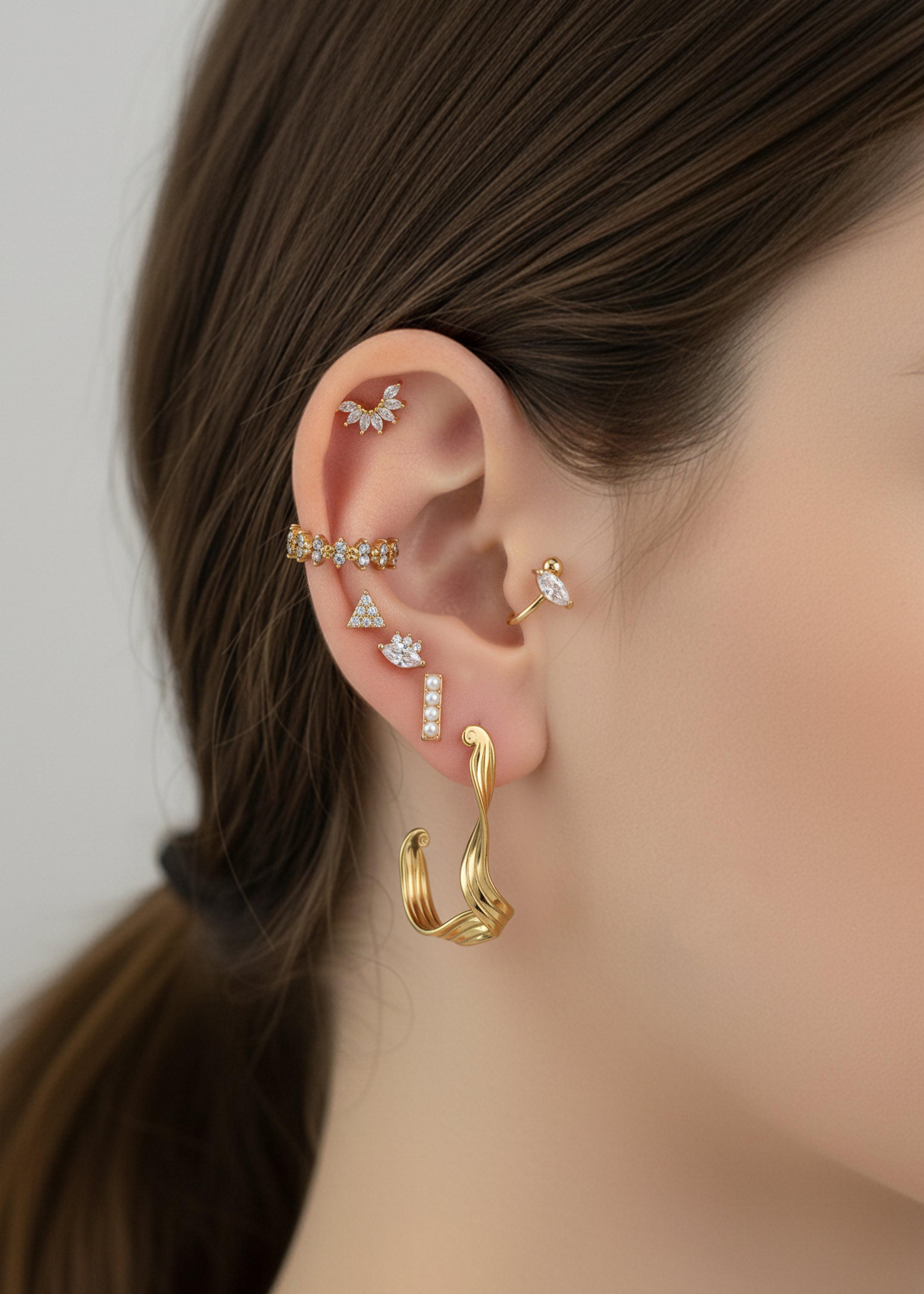 Luxe Veil Earring