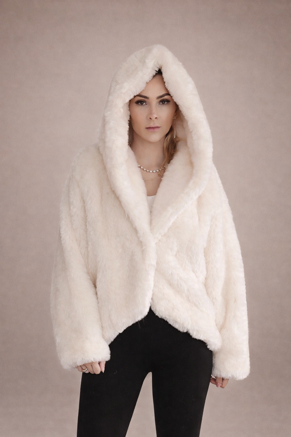 Teddy Oversized Jacke