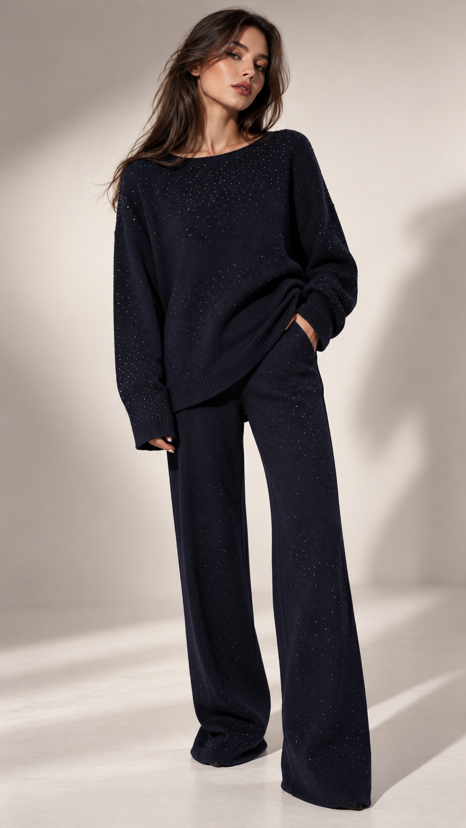 Herbst Collection | Glitzer Strick Set