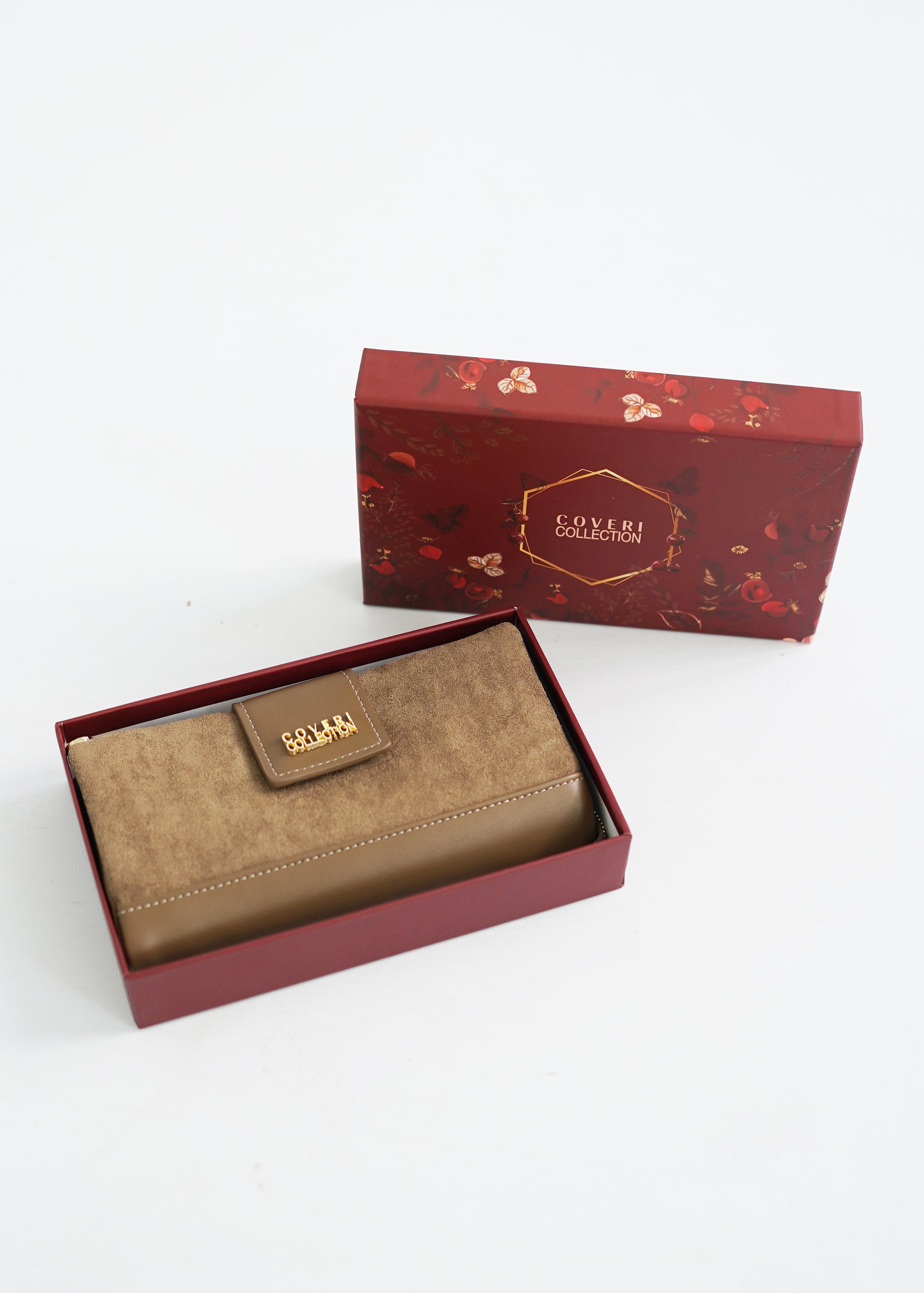 Portmonee Wildlederoptik