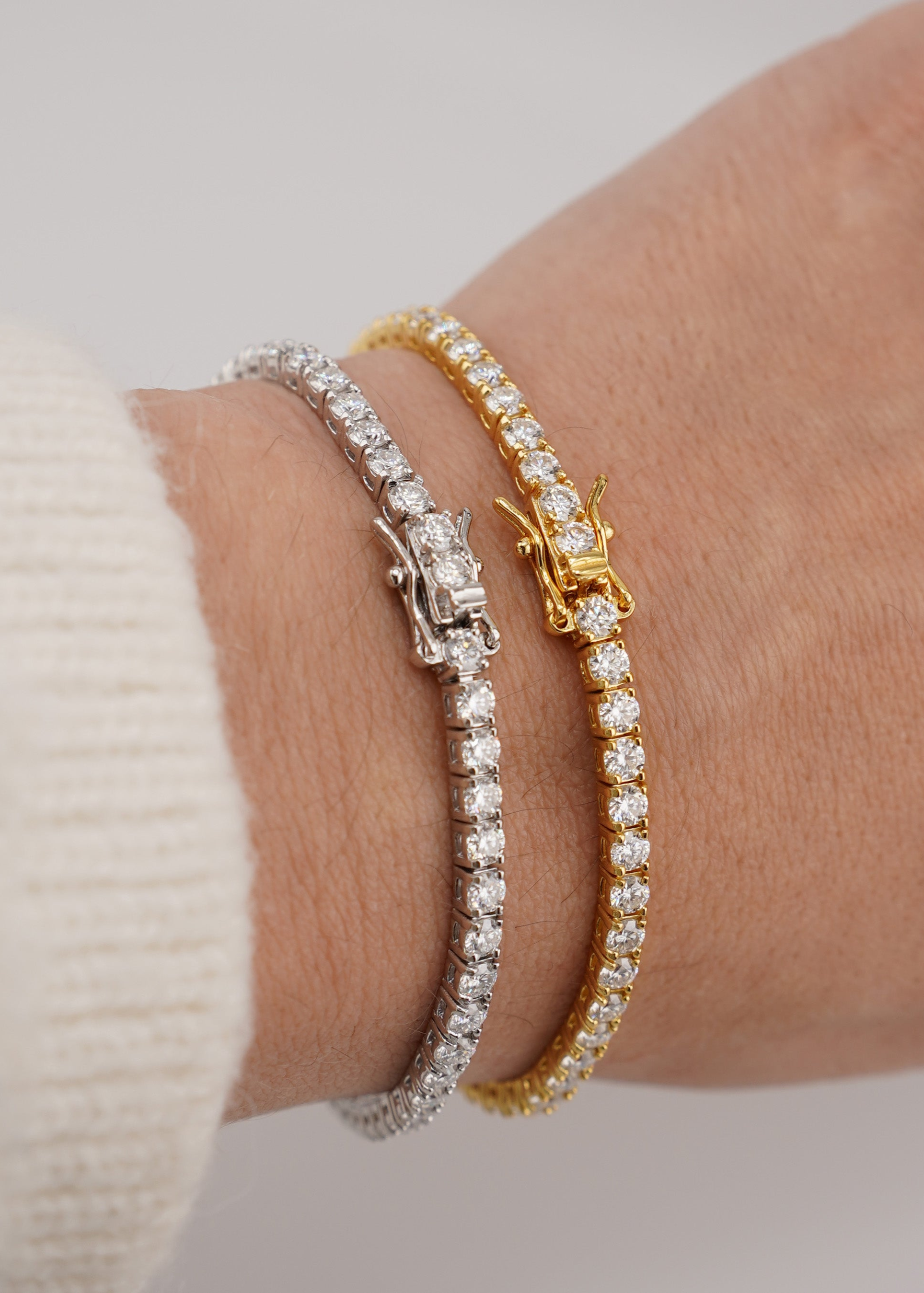 Tennis Bracelet / Moissanite