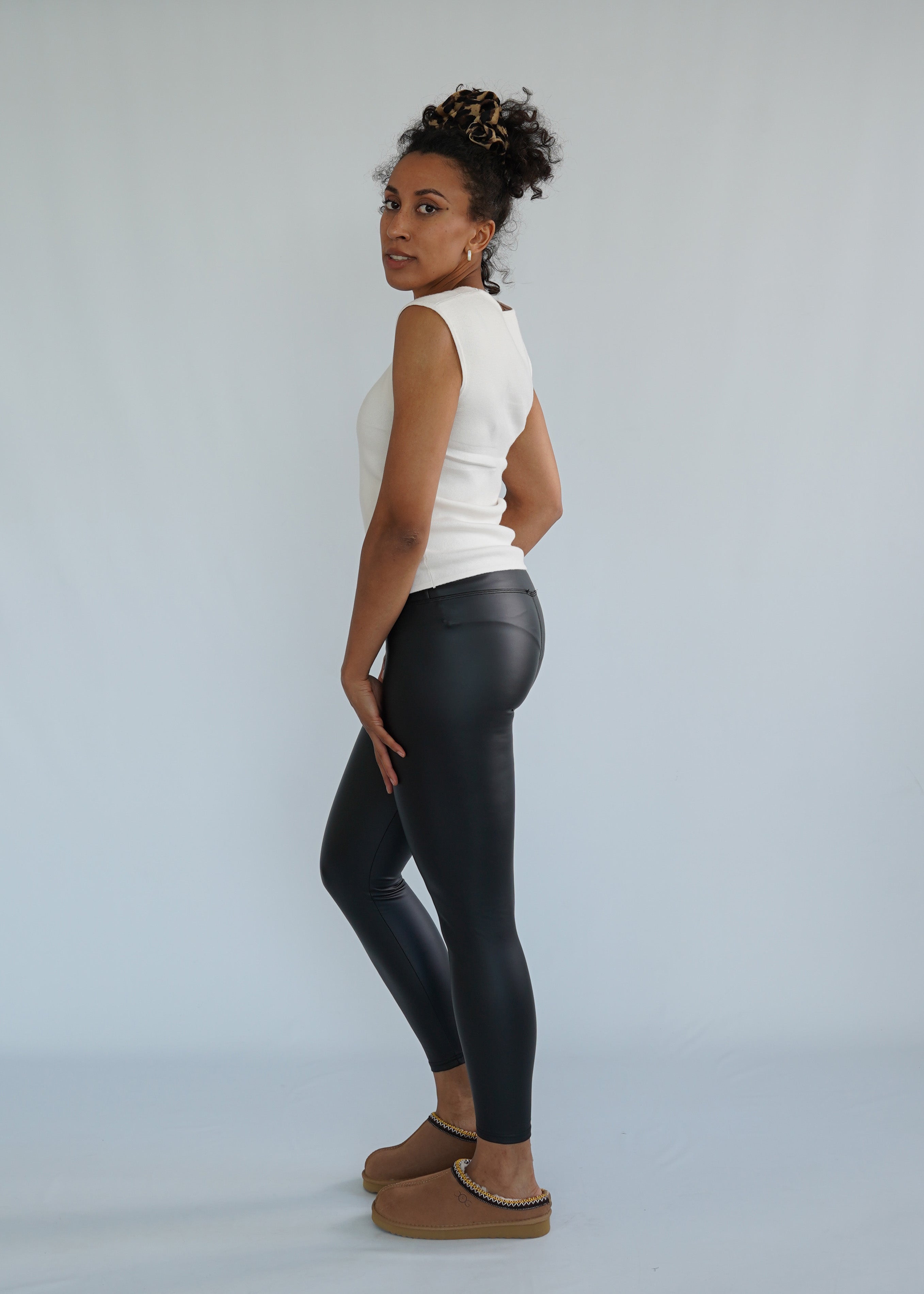 Kunstleder Leggings