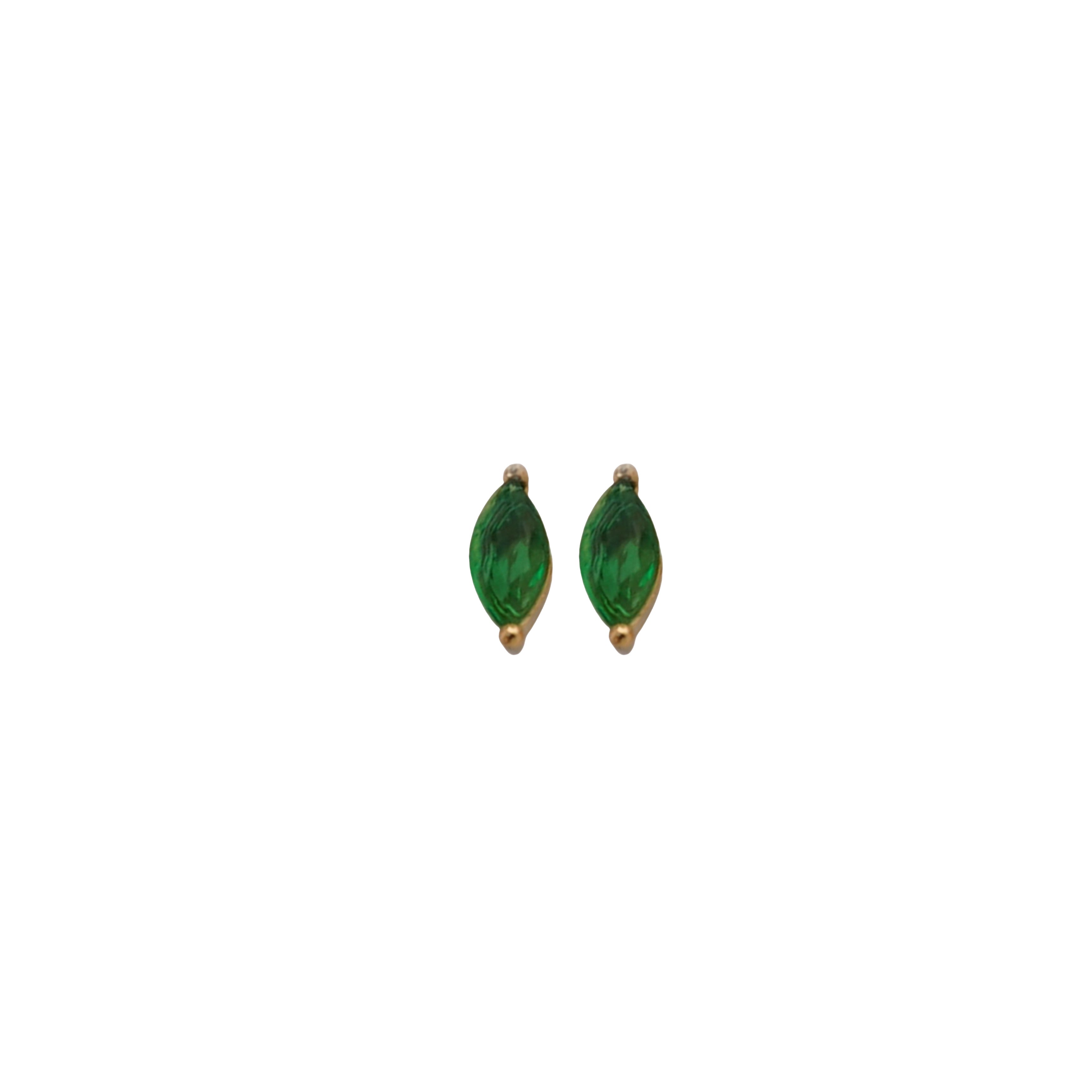 Emerald Drop Earring