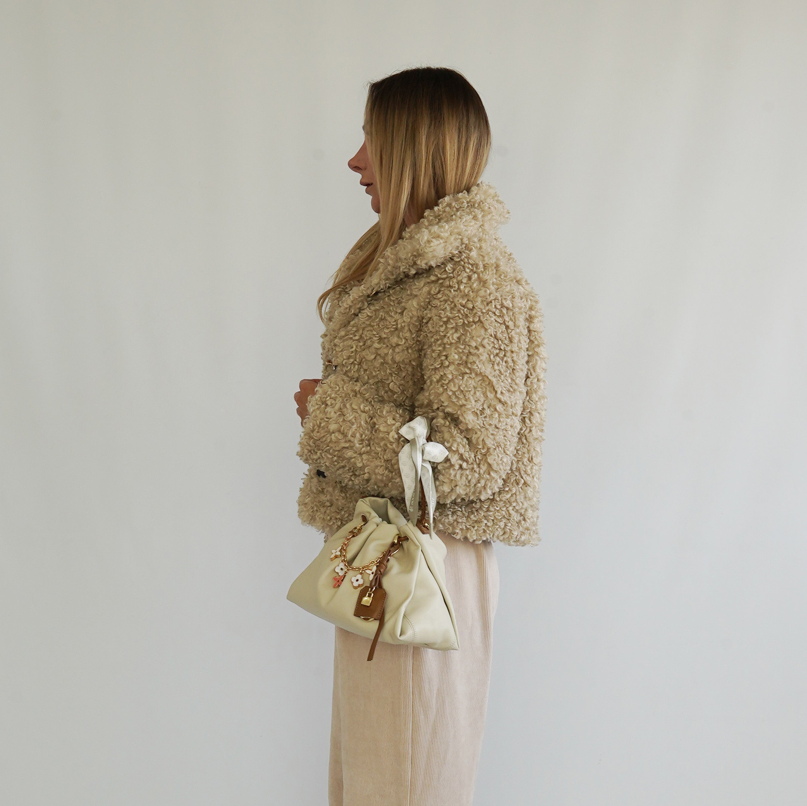Teddy Crop Jacke