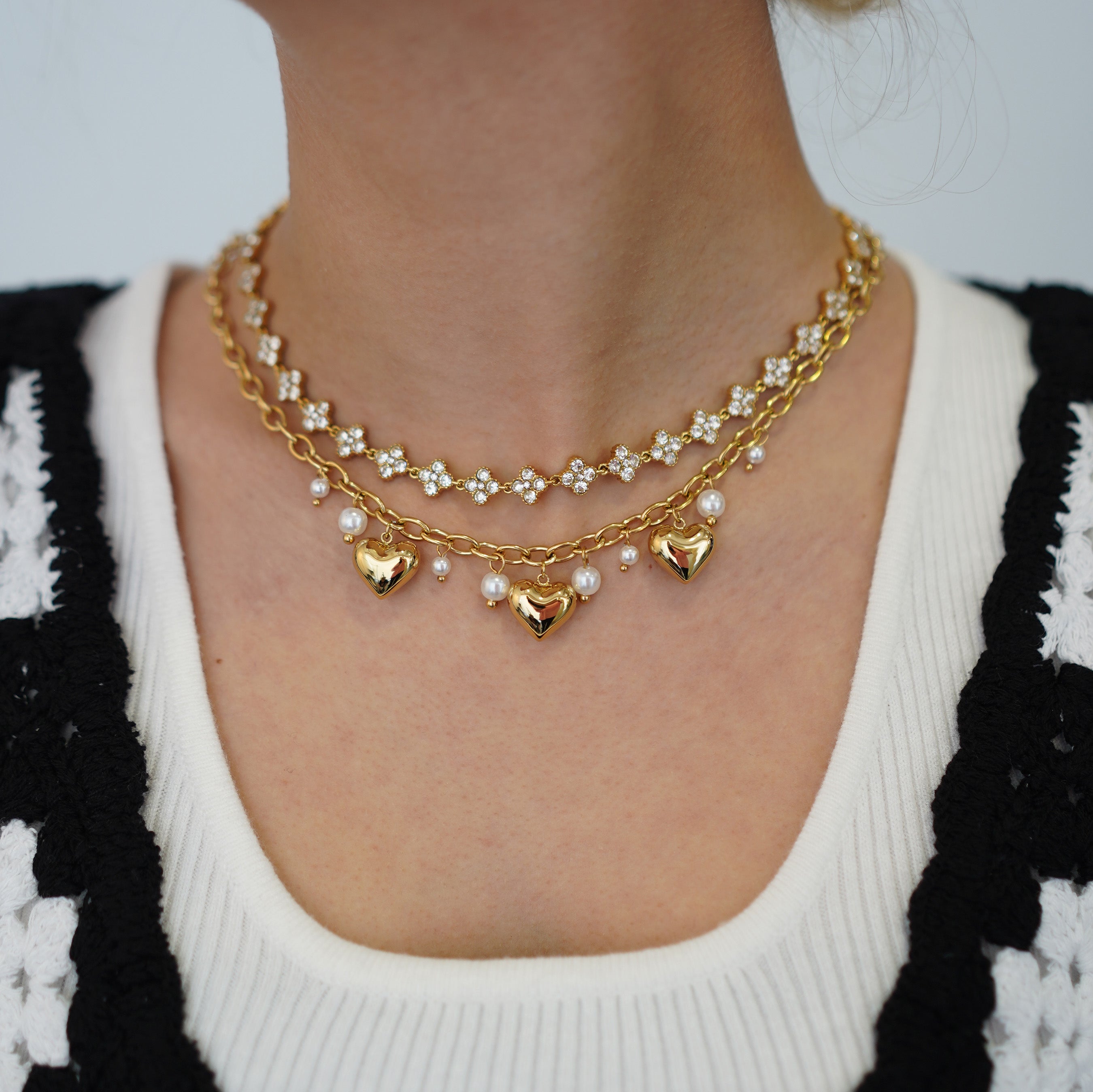 Herz Charm Chain
