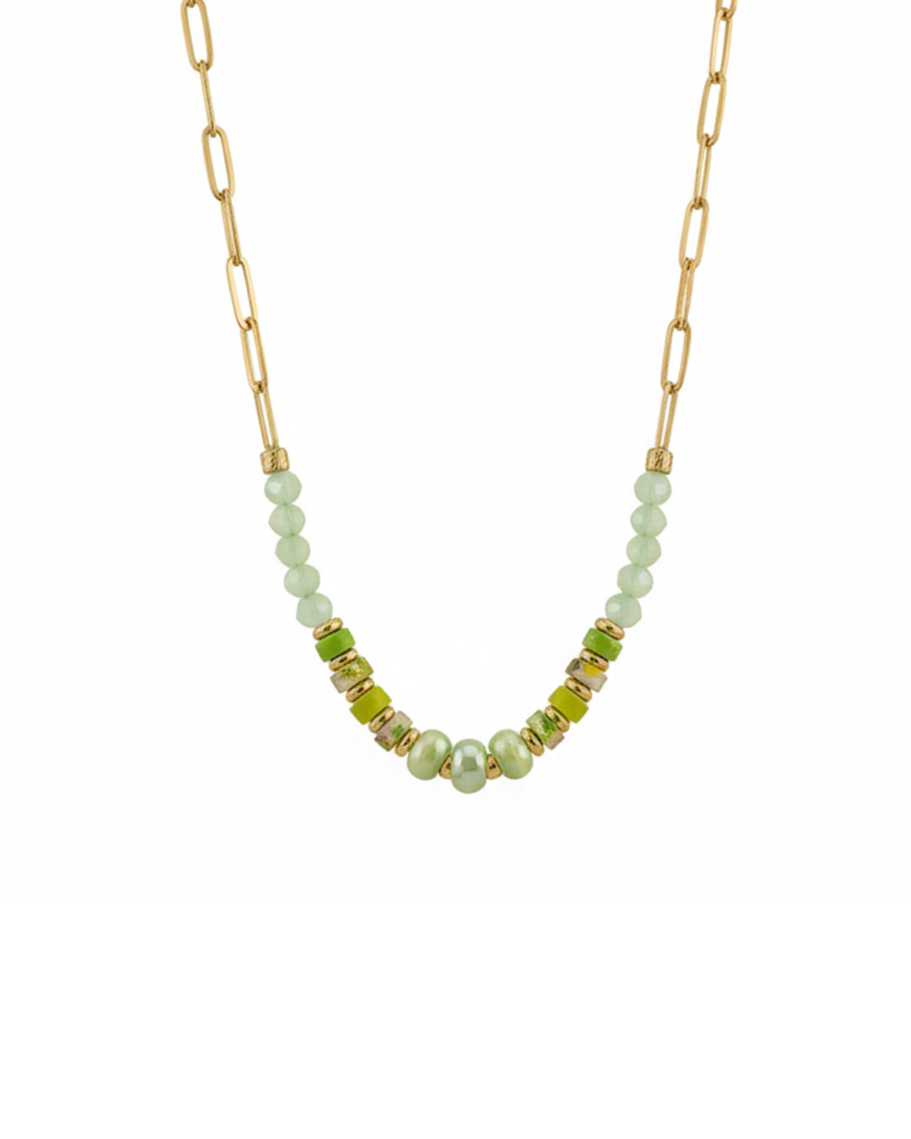 Green Pearl Chain