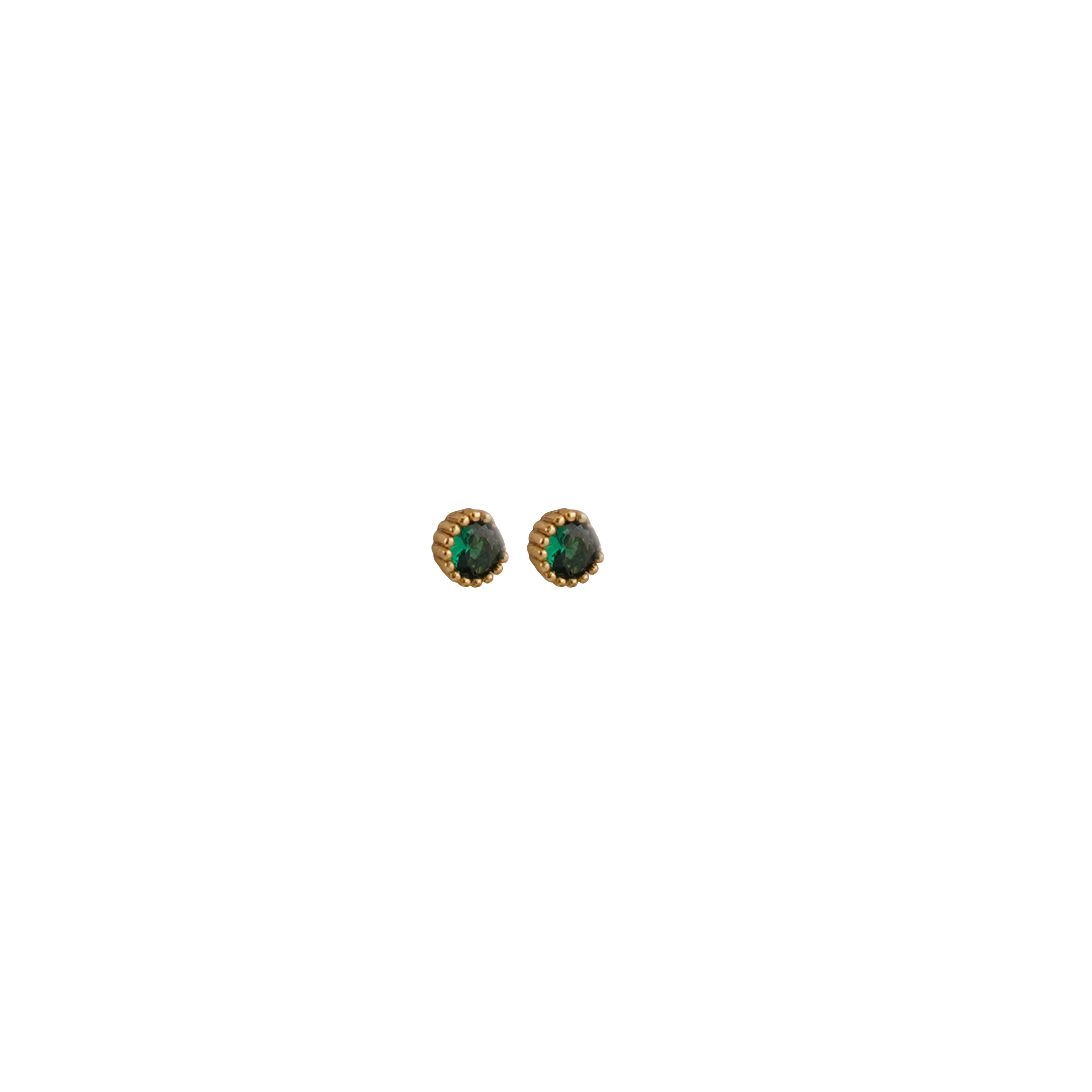 Emerald Drop Earring