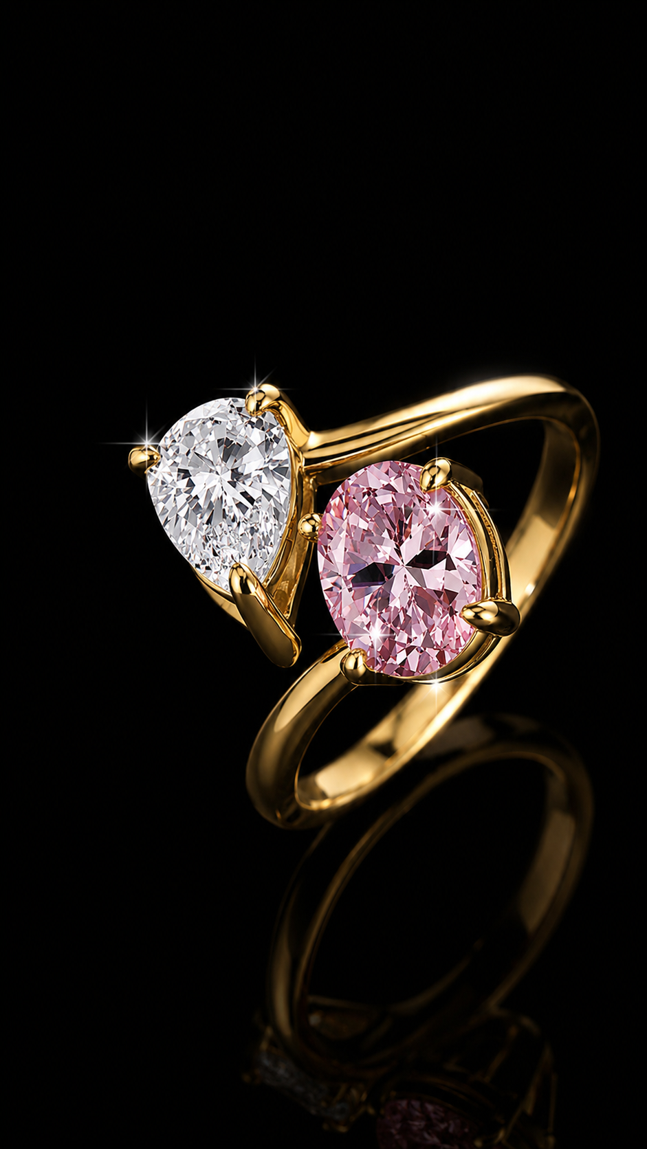 G.EVE Diamonds Ring 14K Gold