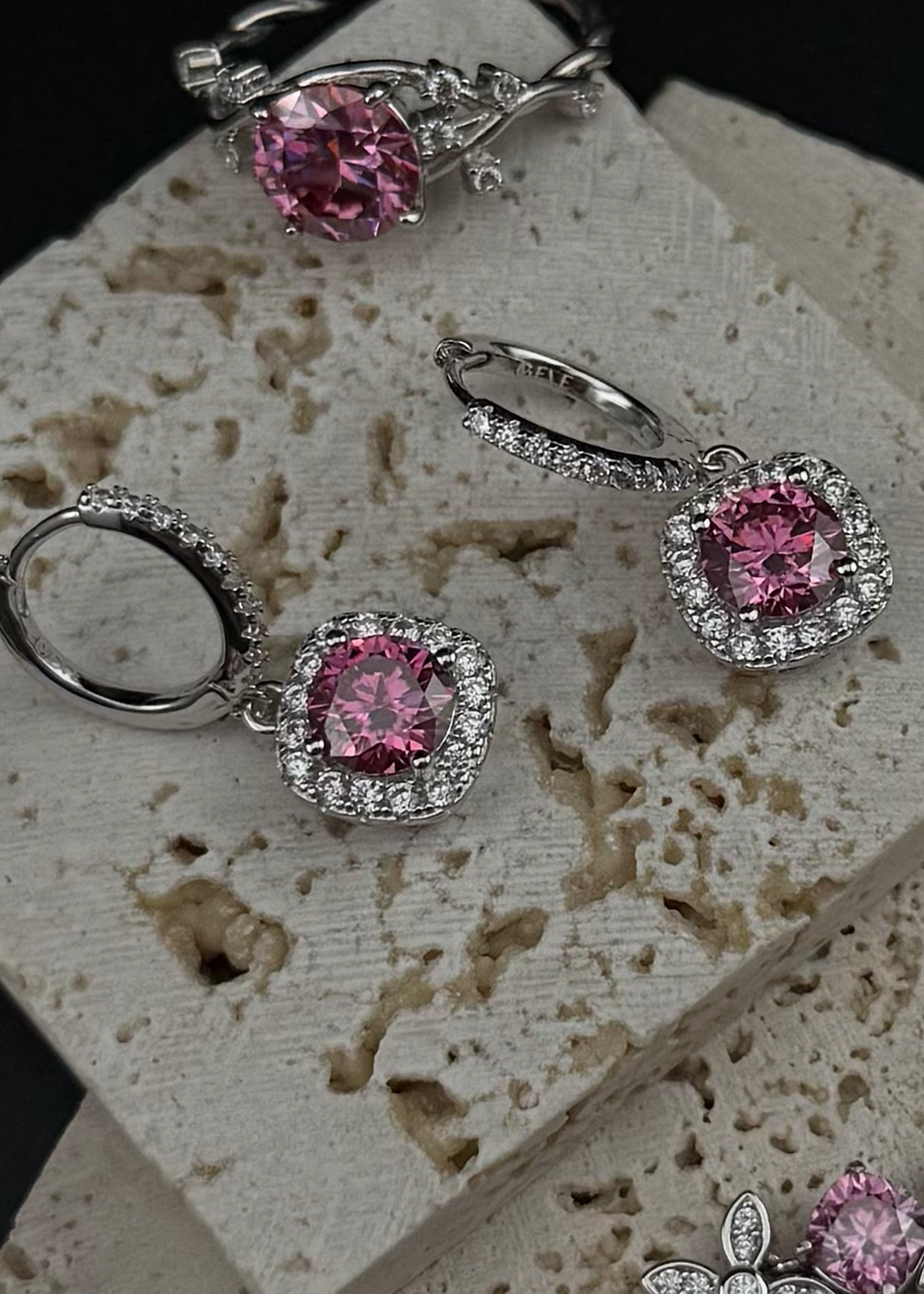 Thor Earrings S925 / Moissanite