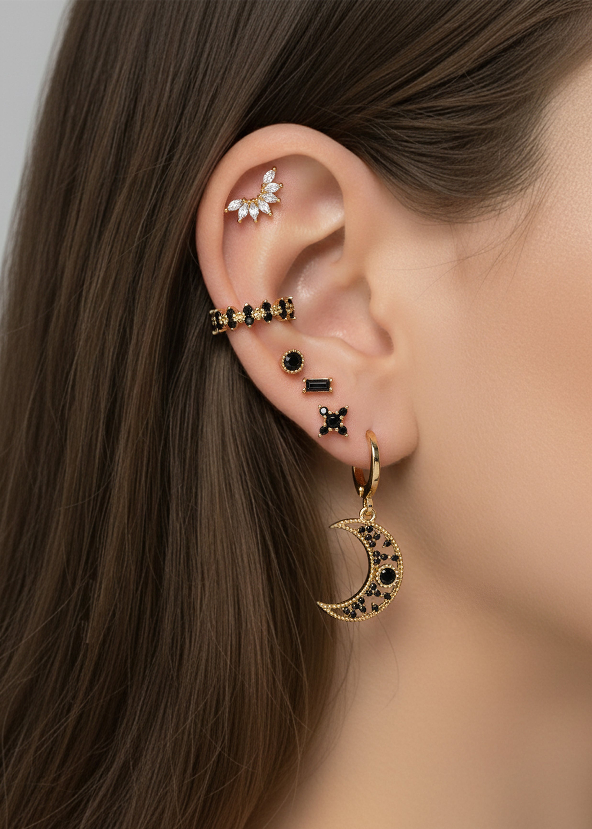 Midnight Whisper Earring