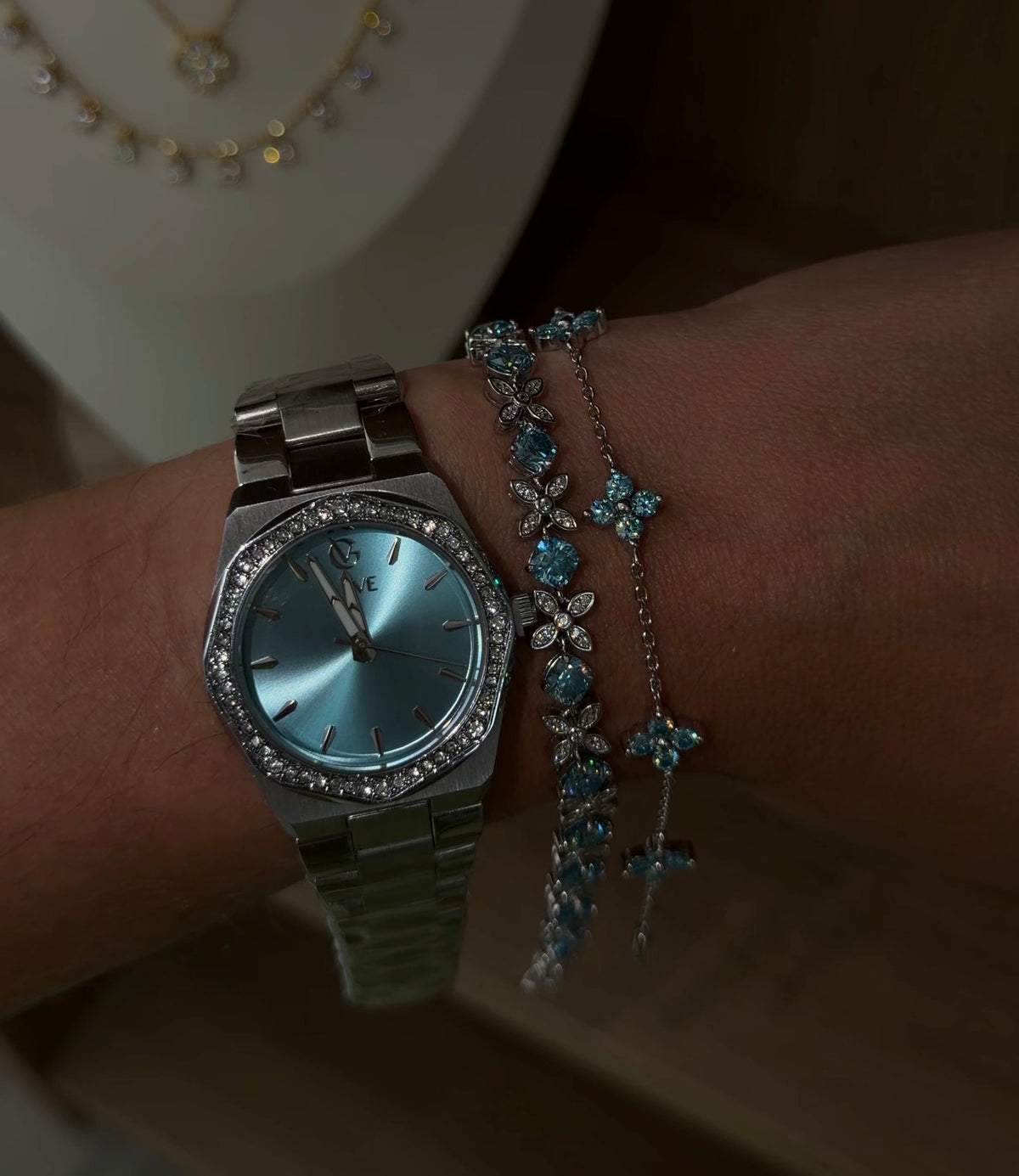 G.EVE Labor Diamonds 4Leaf bracelet
