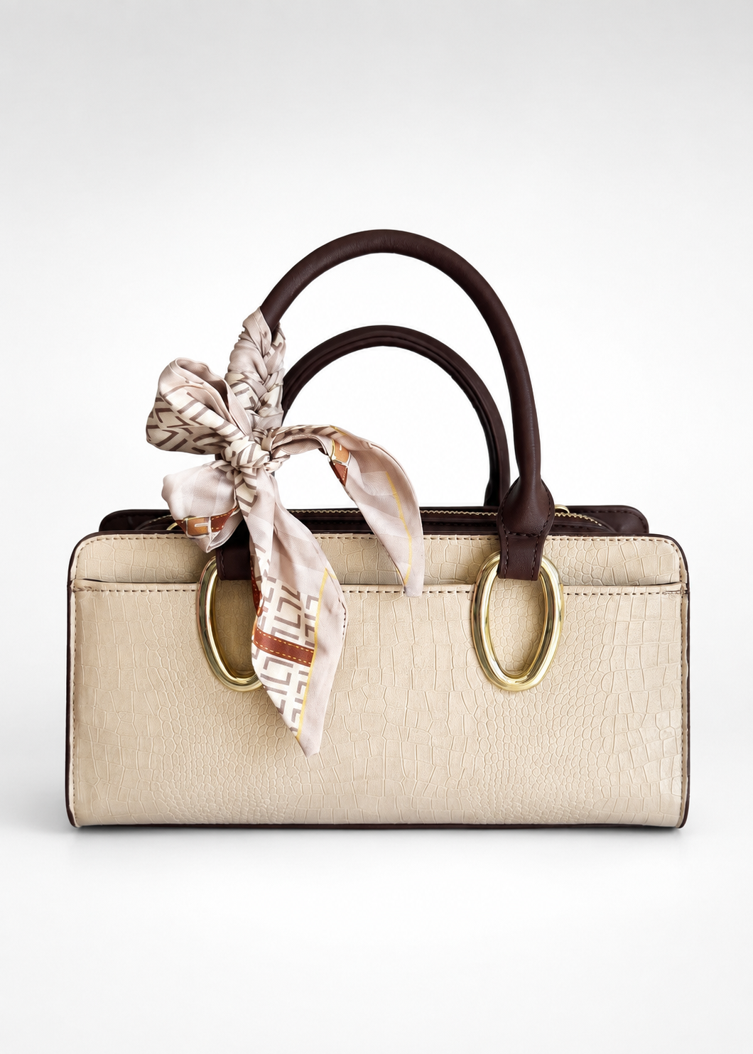 Bag Kroko mit Tuch