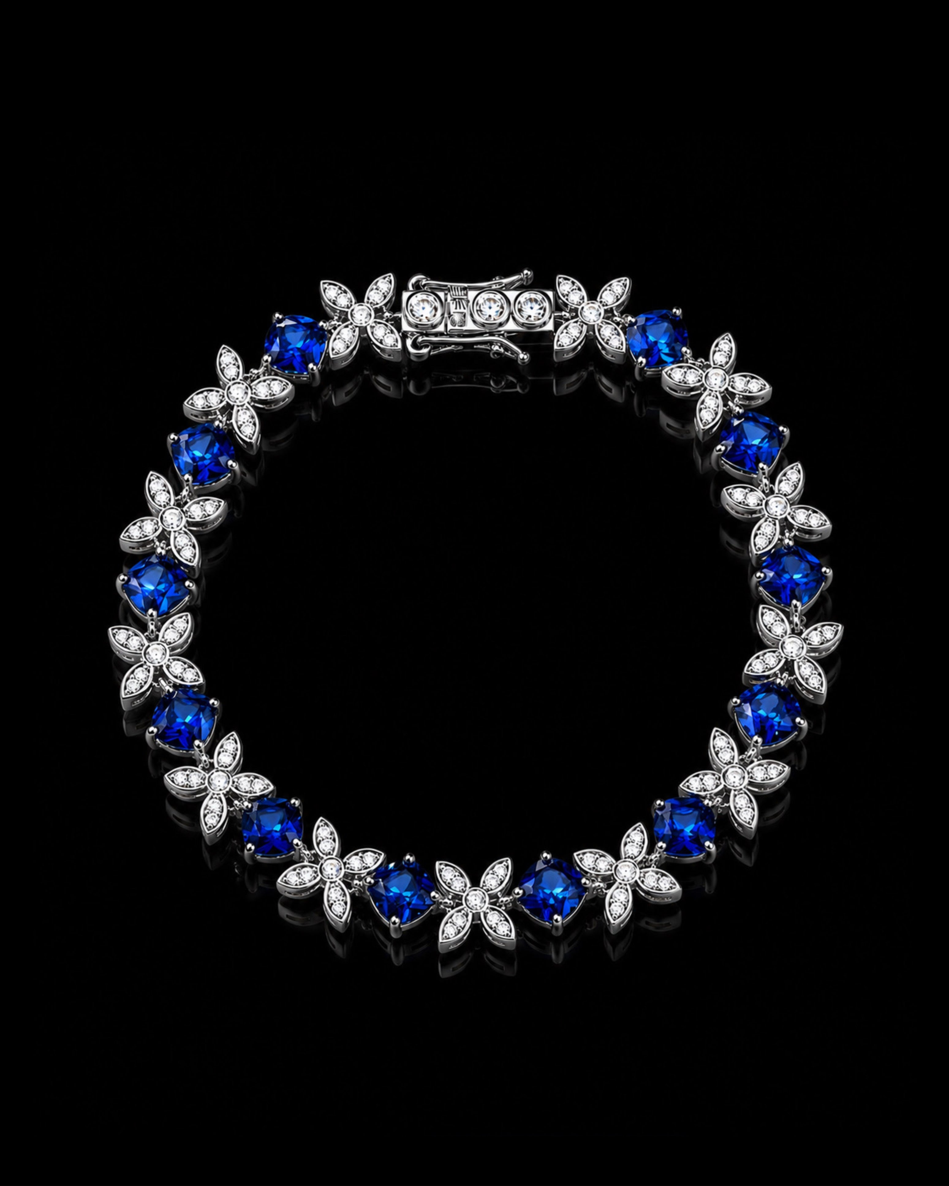 Flower Bracelet Night Lab. Diamonds