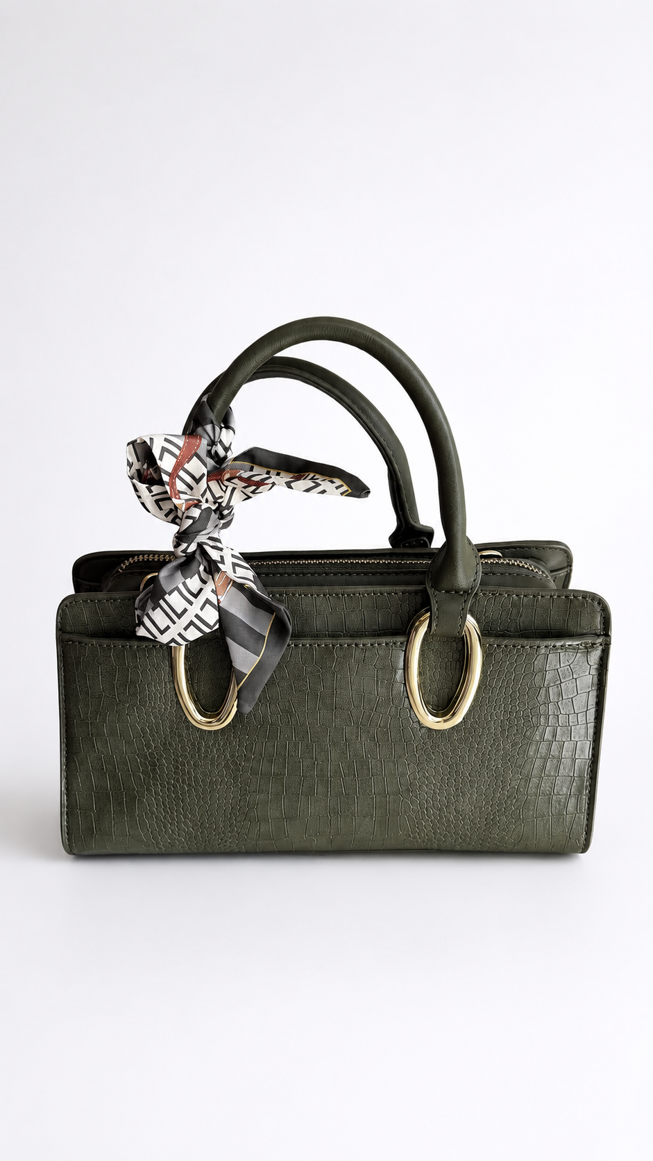 Bag Kroko mit Tuch