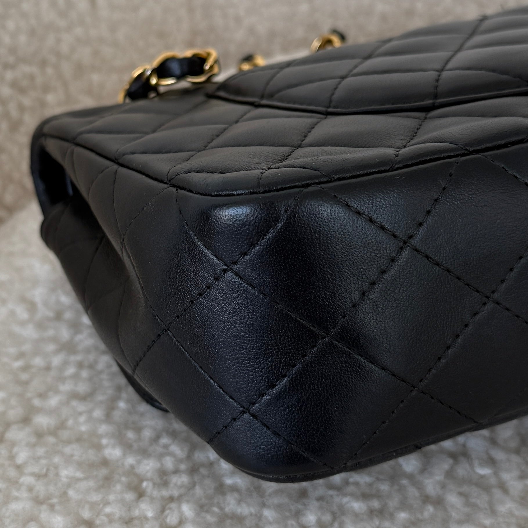 Chanel Timeless Double Flap M 24k Gold