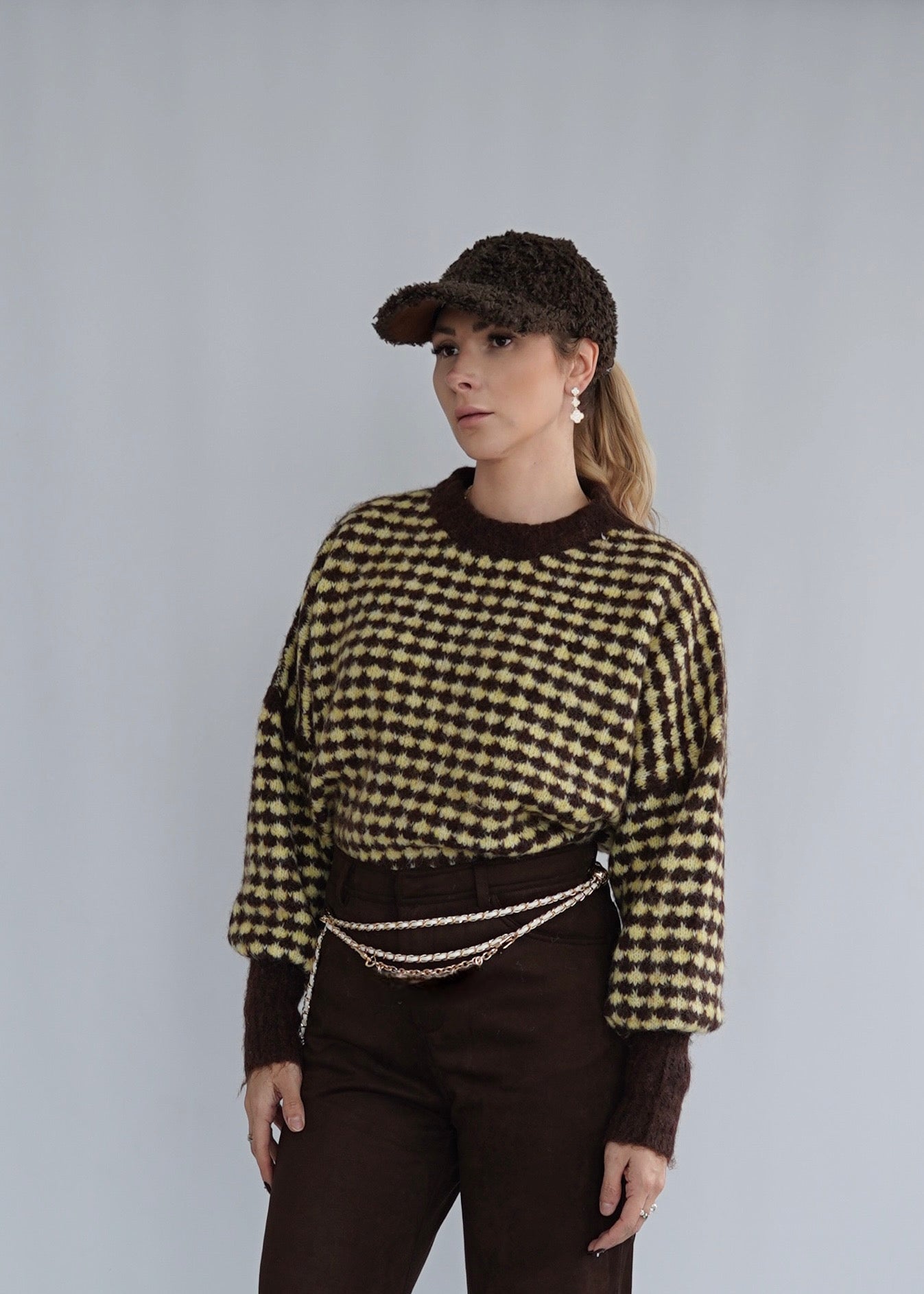 Crop Oversized Pullover