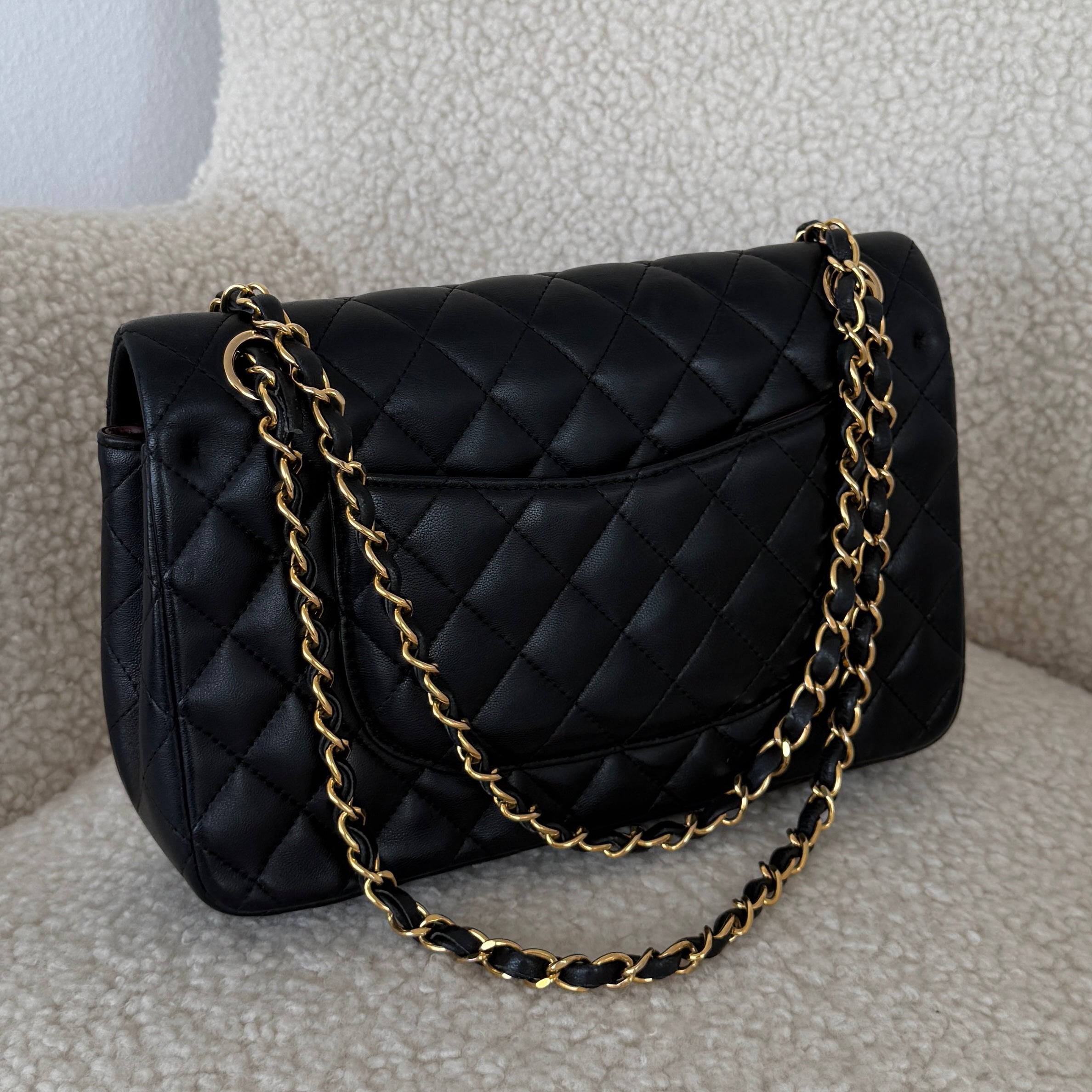 Chanel Timeless Double Flap M 24k Gold