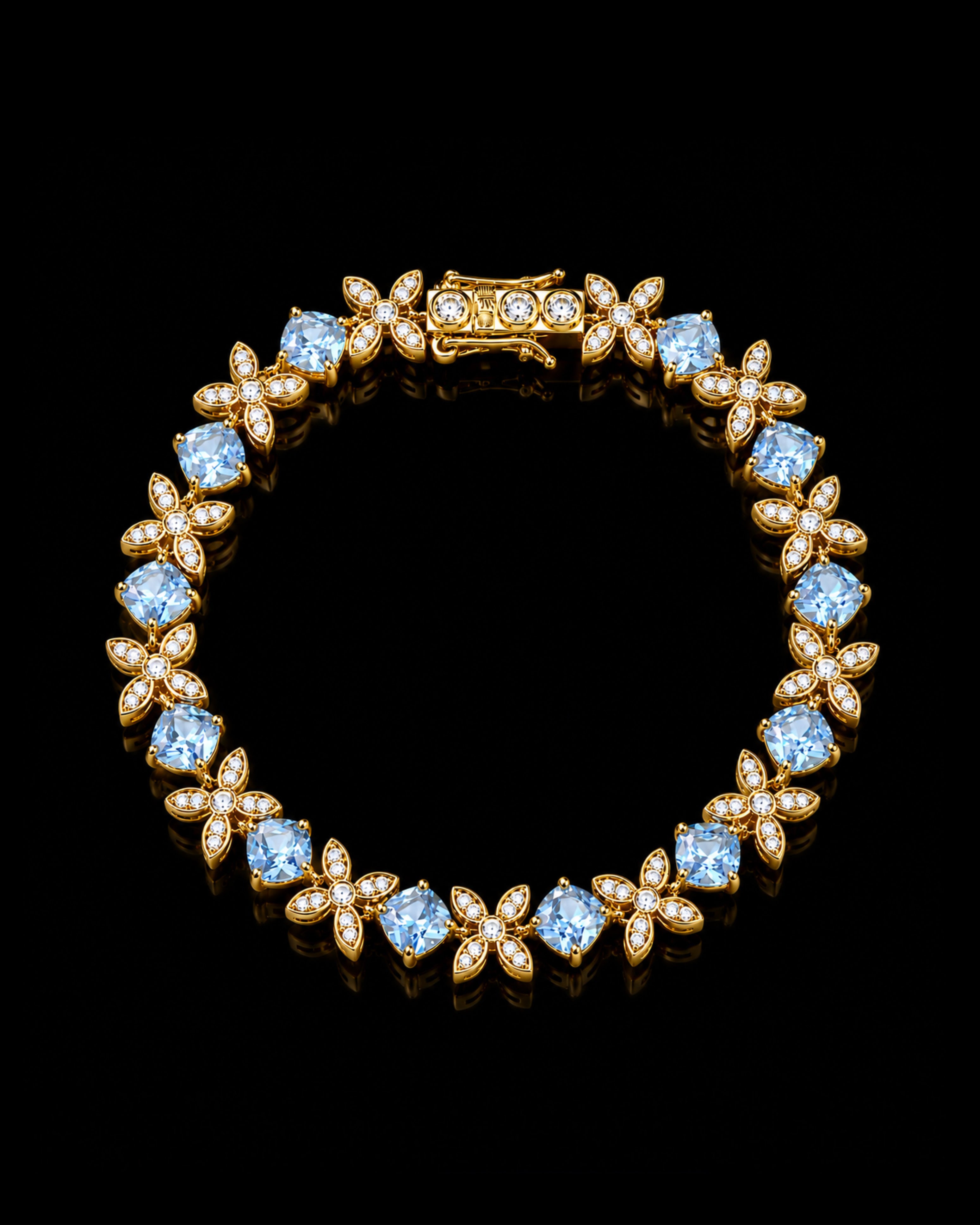 Flower Bracelet Meer Lab. Diamonds
