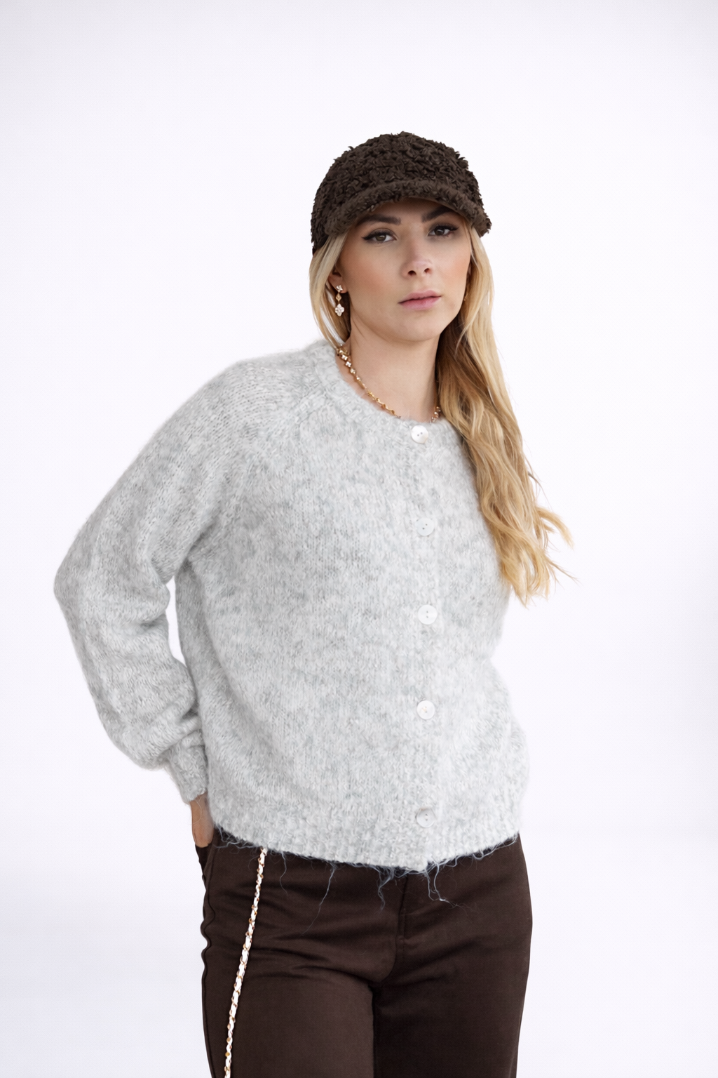 Cozy Button Cardigan