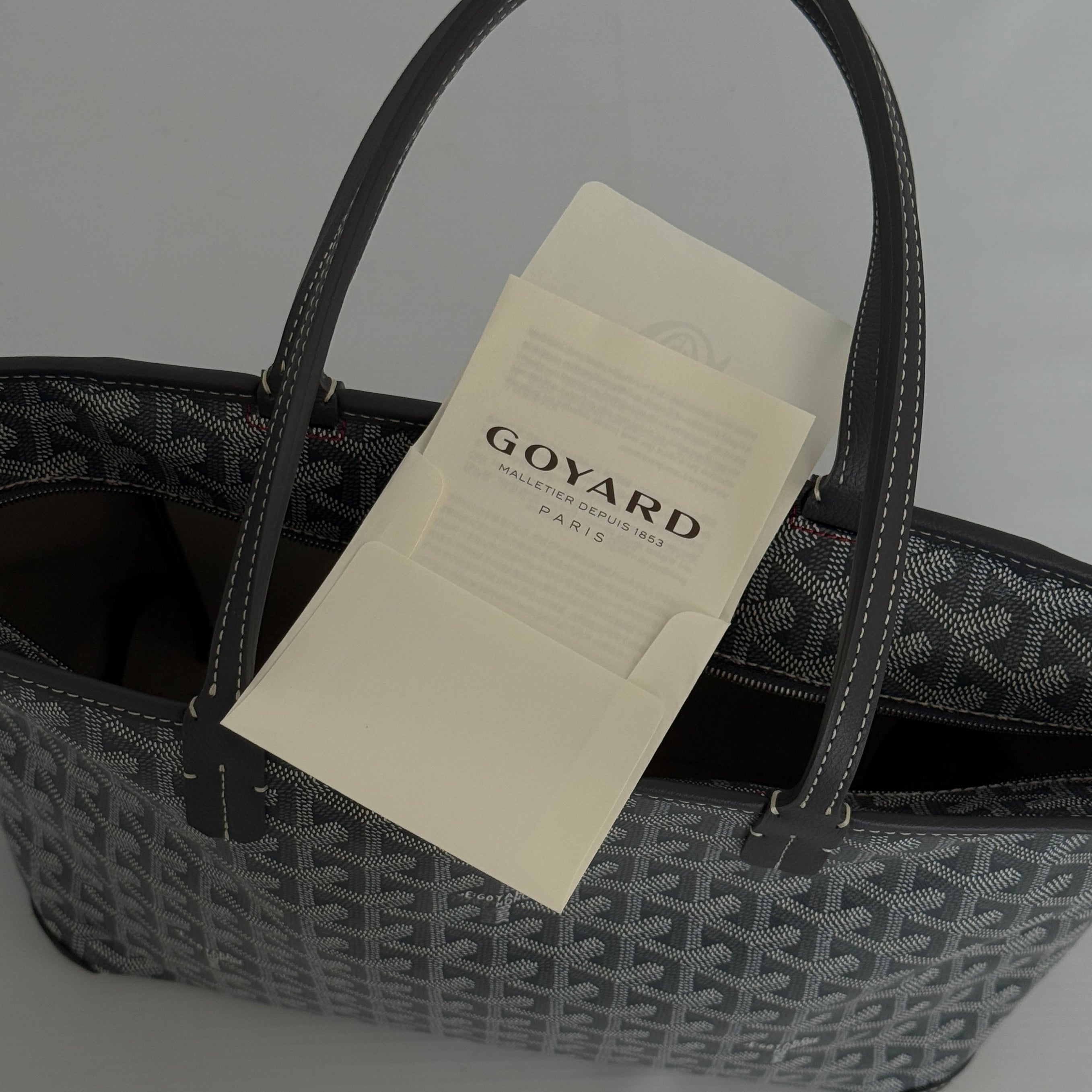 Goyard Artois PM Bag Grey