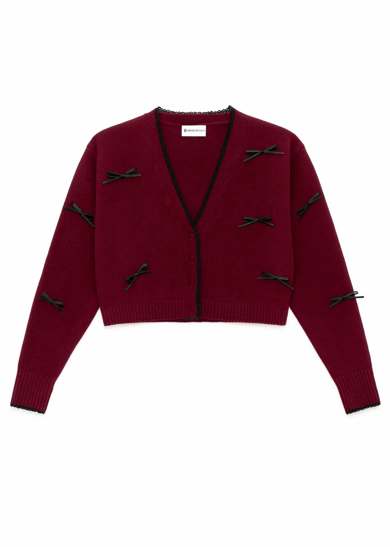 Pullover Leder Ribbon