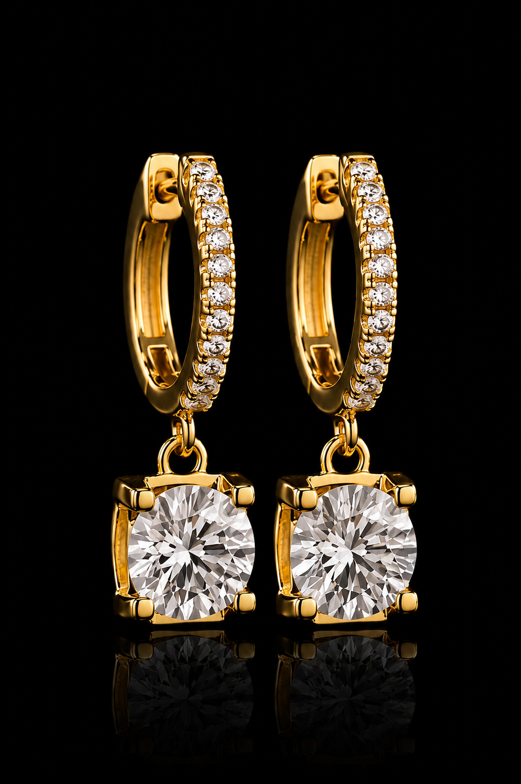 G.EVE Diamonds Herz Earrings