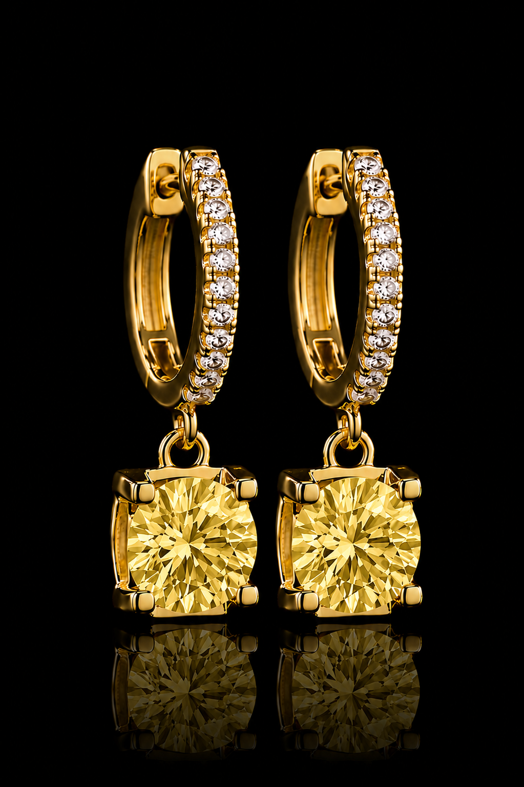 G.EVE Diamonds Herz Earrings