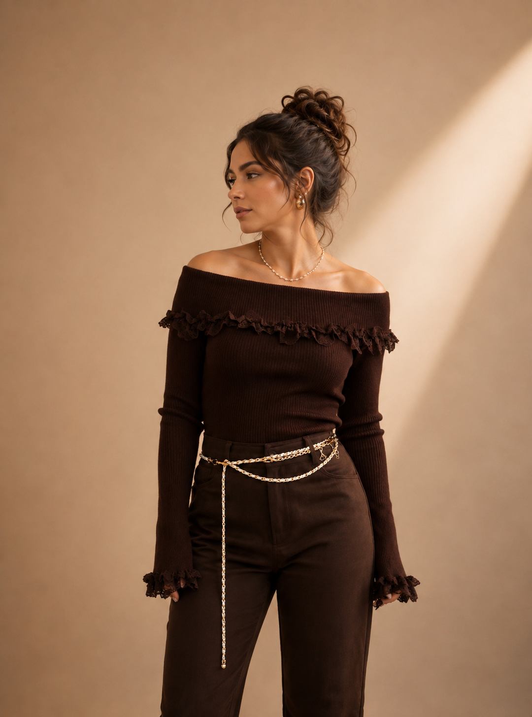 Herbst Collection | Oberteil Lu Schulterfrei
