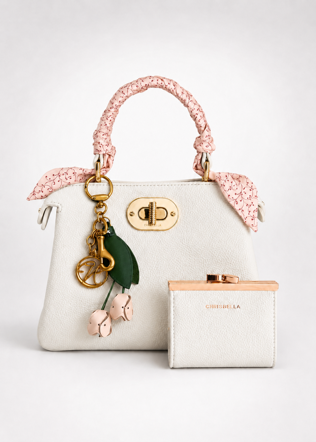 Lucy Bag mit Tuch, Anhänger und Portmonee