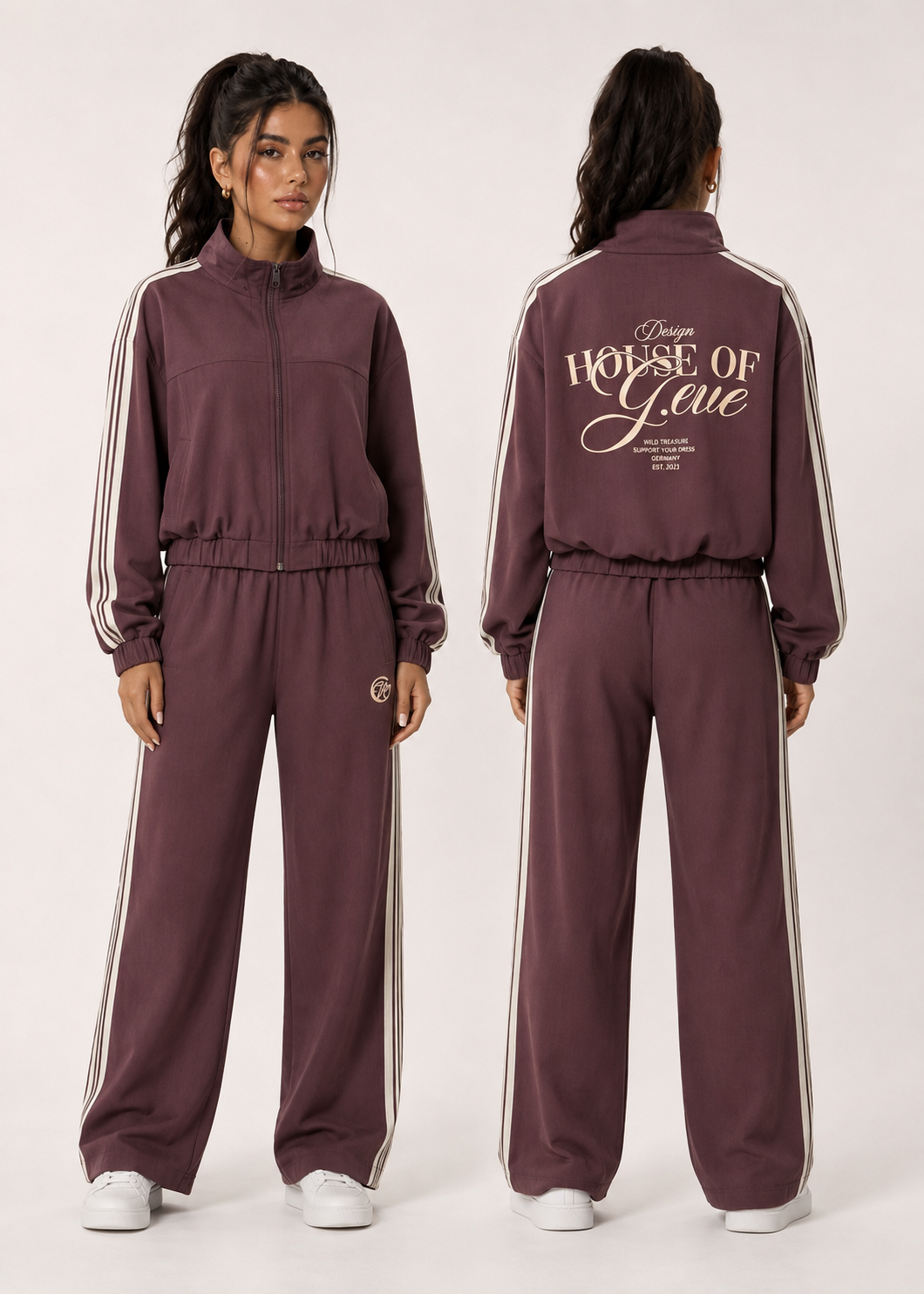 Dreamline Two-Piece – Bordeaux