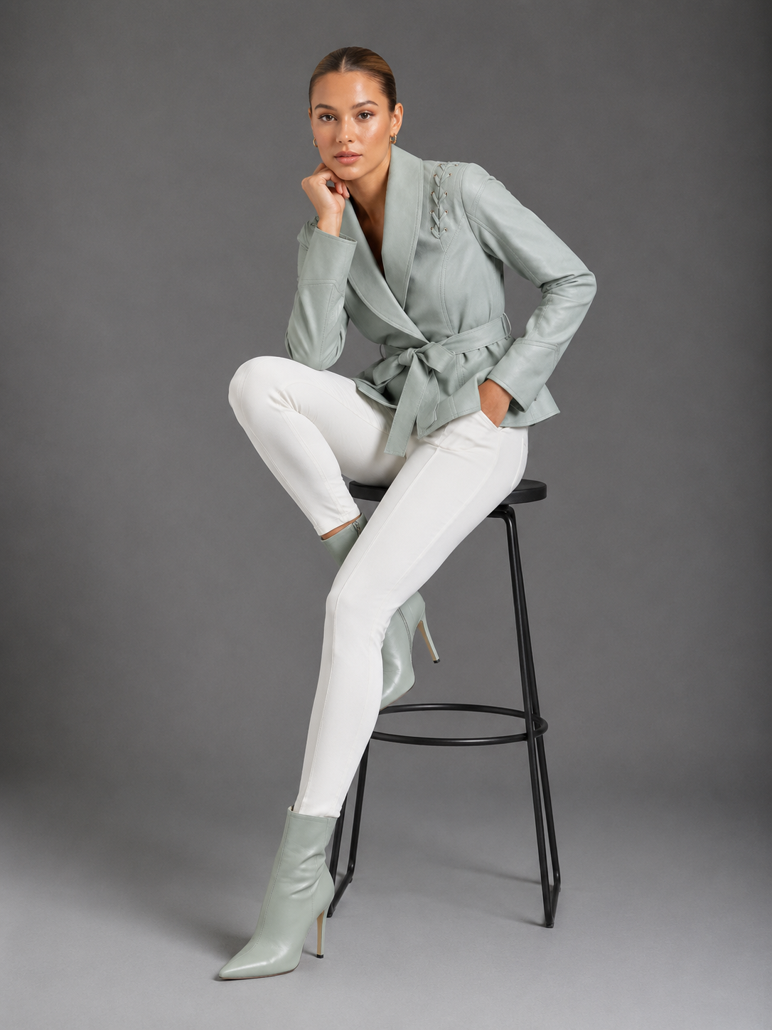 Leder Bree Jacke / EVE Collection Spring 2026