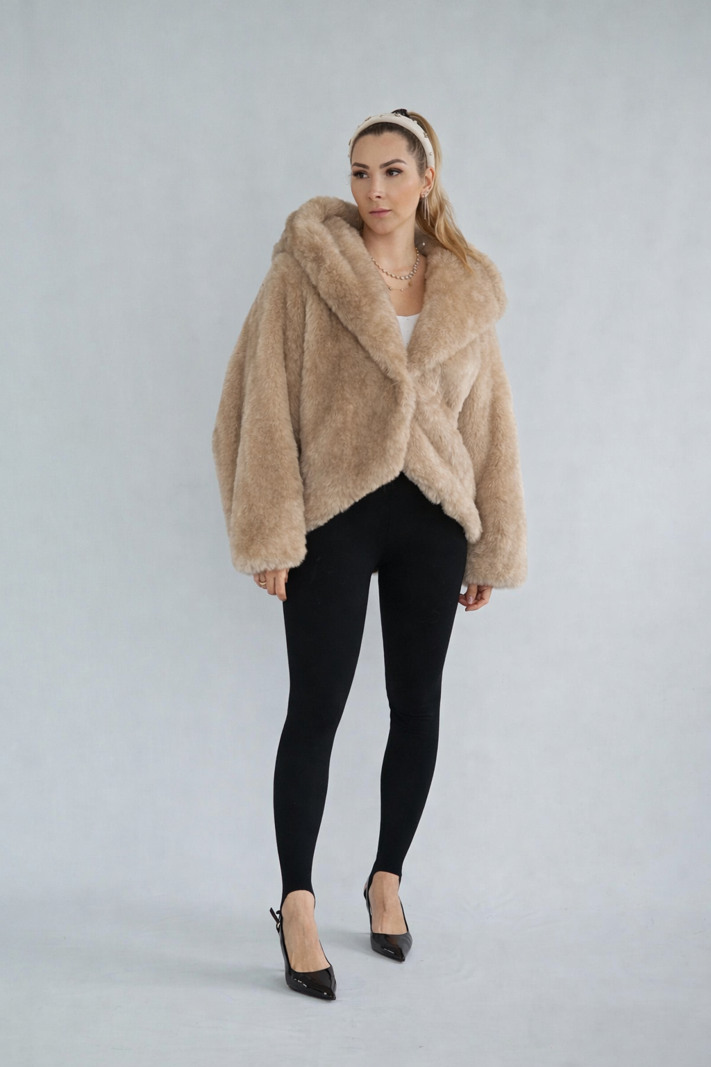 Teddy Oversized Jacke