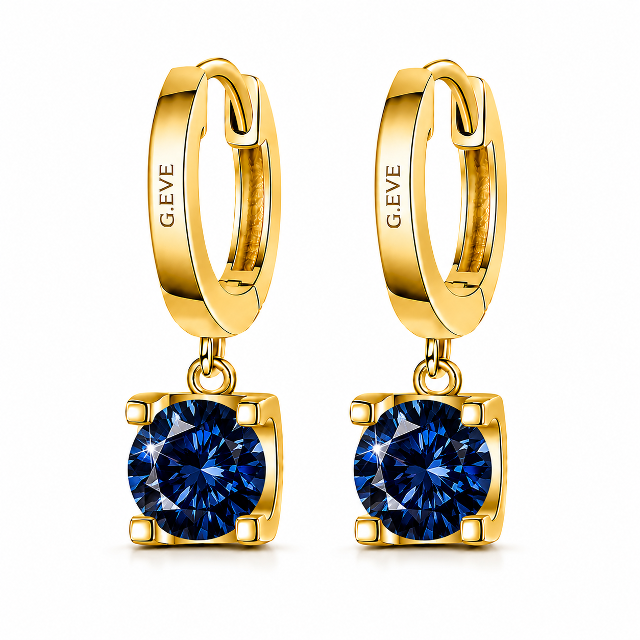 White Lab. Diamonds Earrings