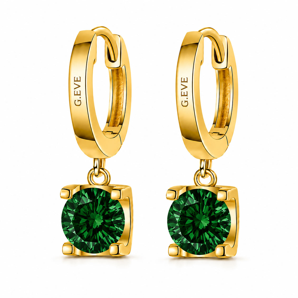 White Lab. Diamonds Earrings