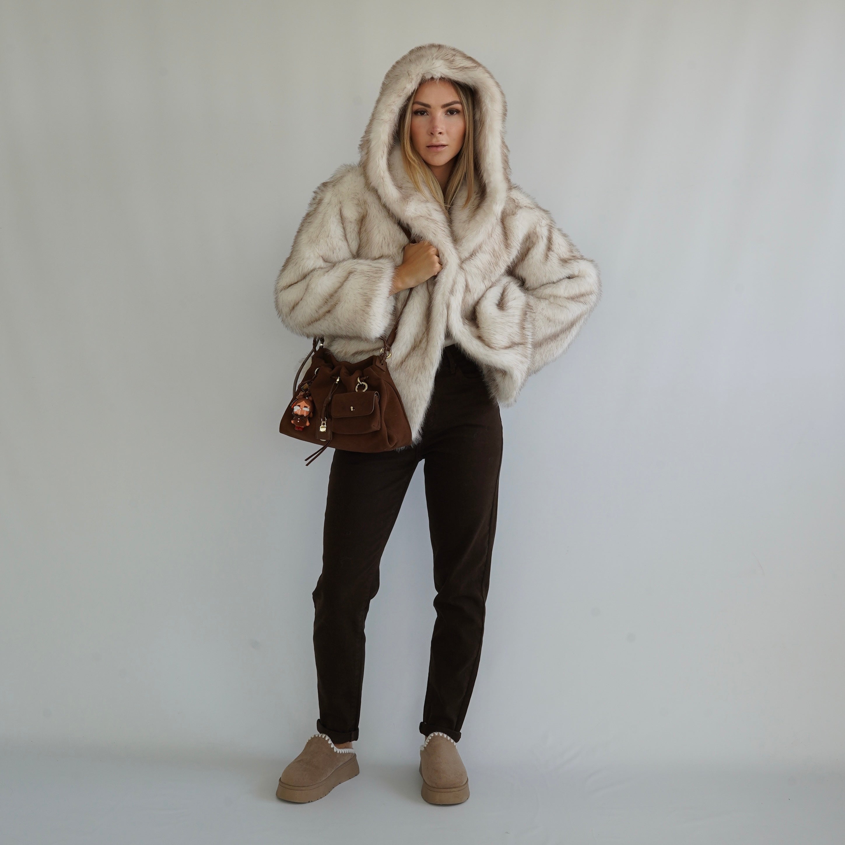 Kunstfell Jacke
