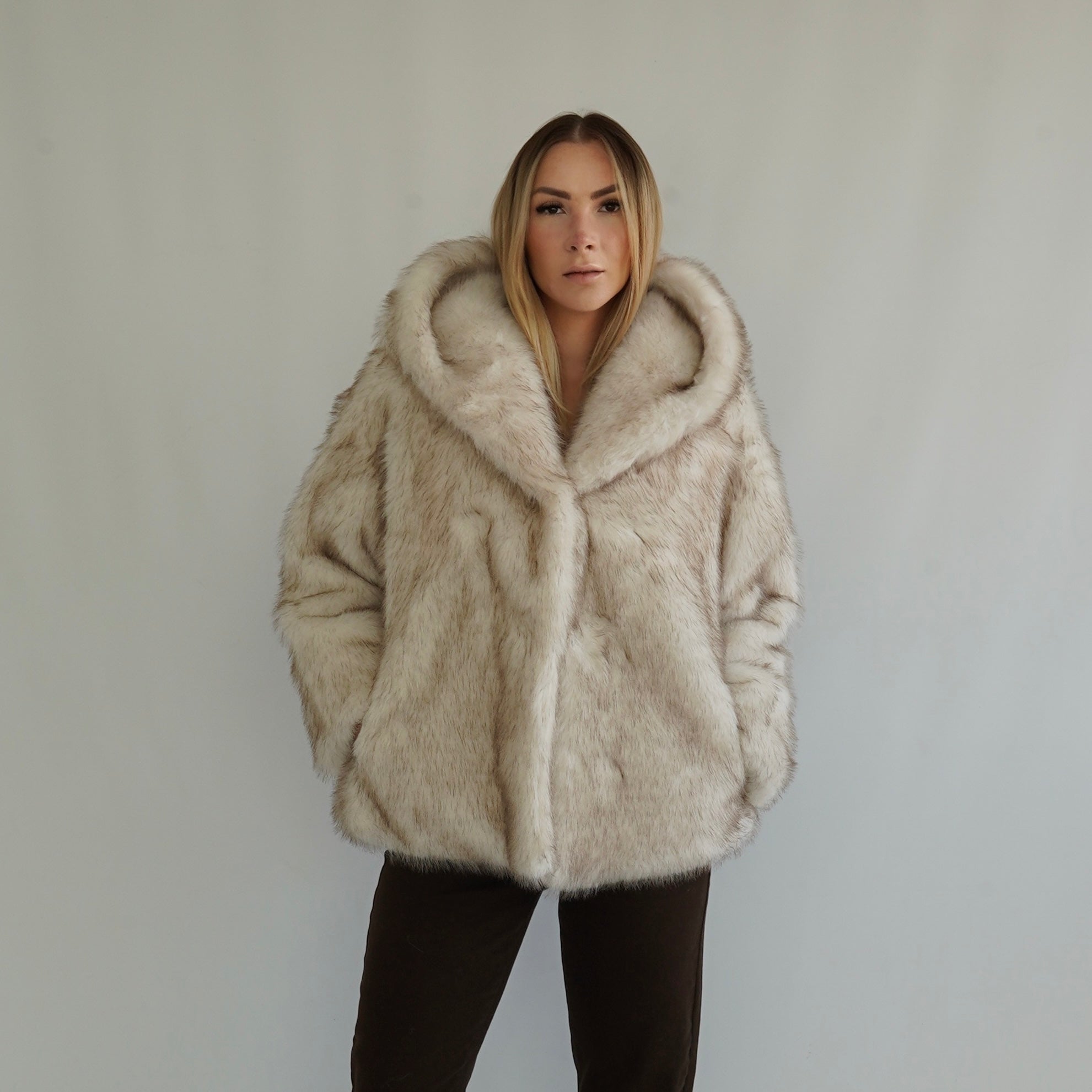Kunstfell Jacke