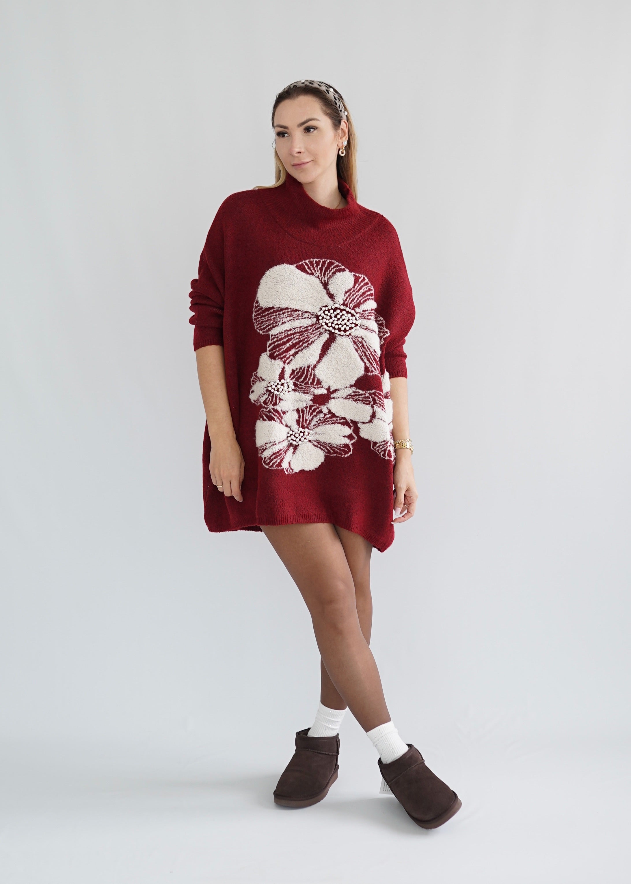 Blumen Pullover