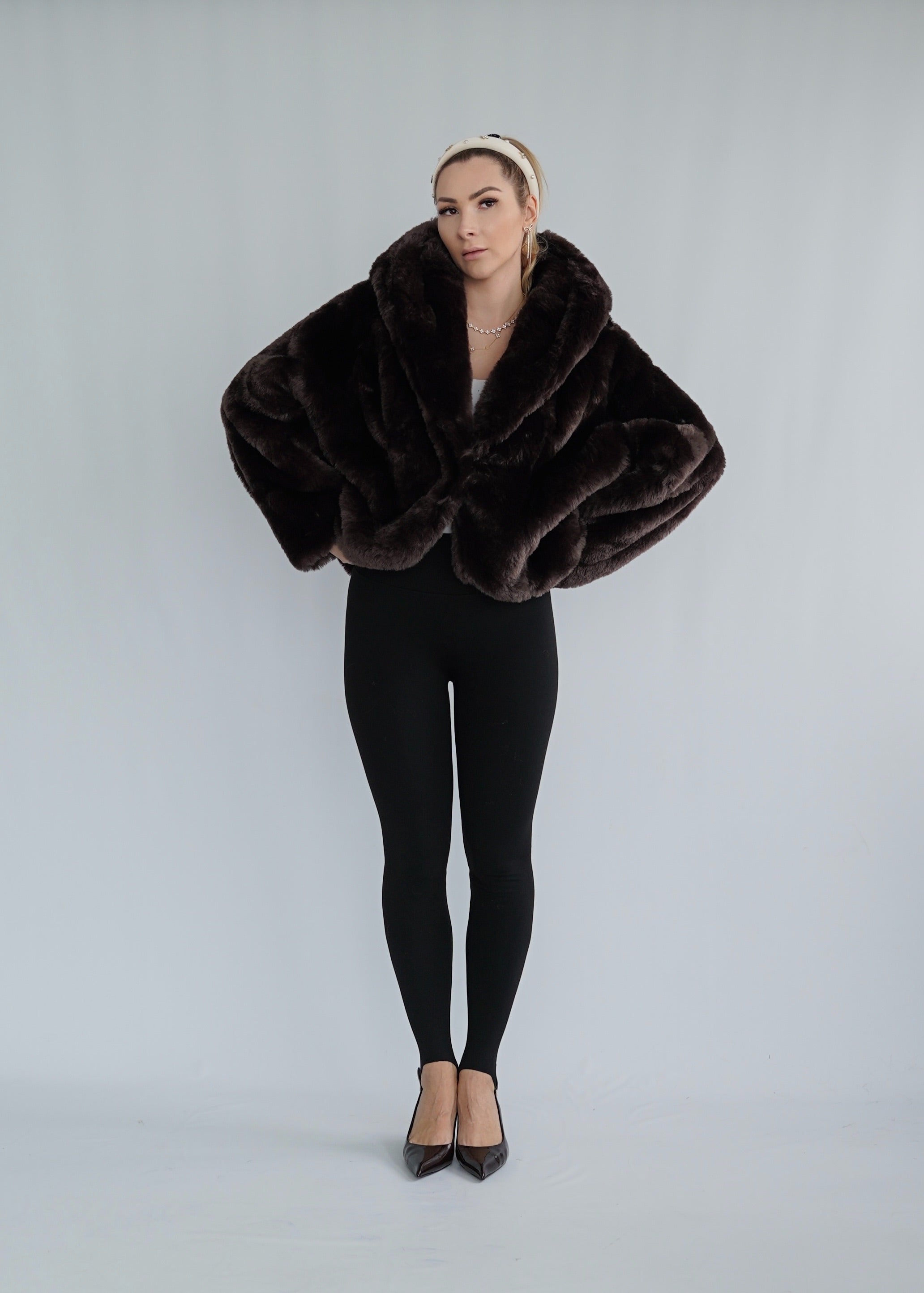 Teddy Oversized Jacke