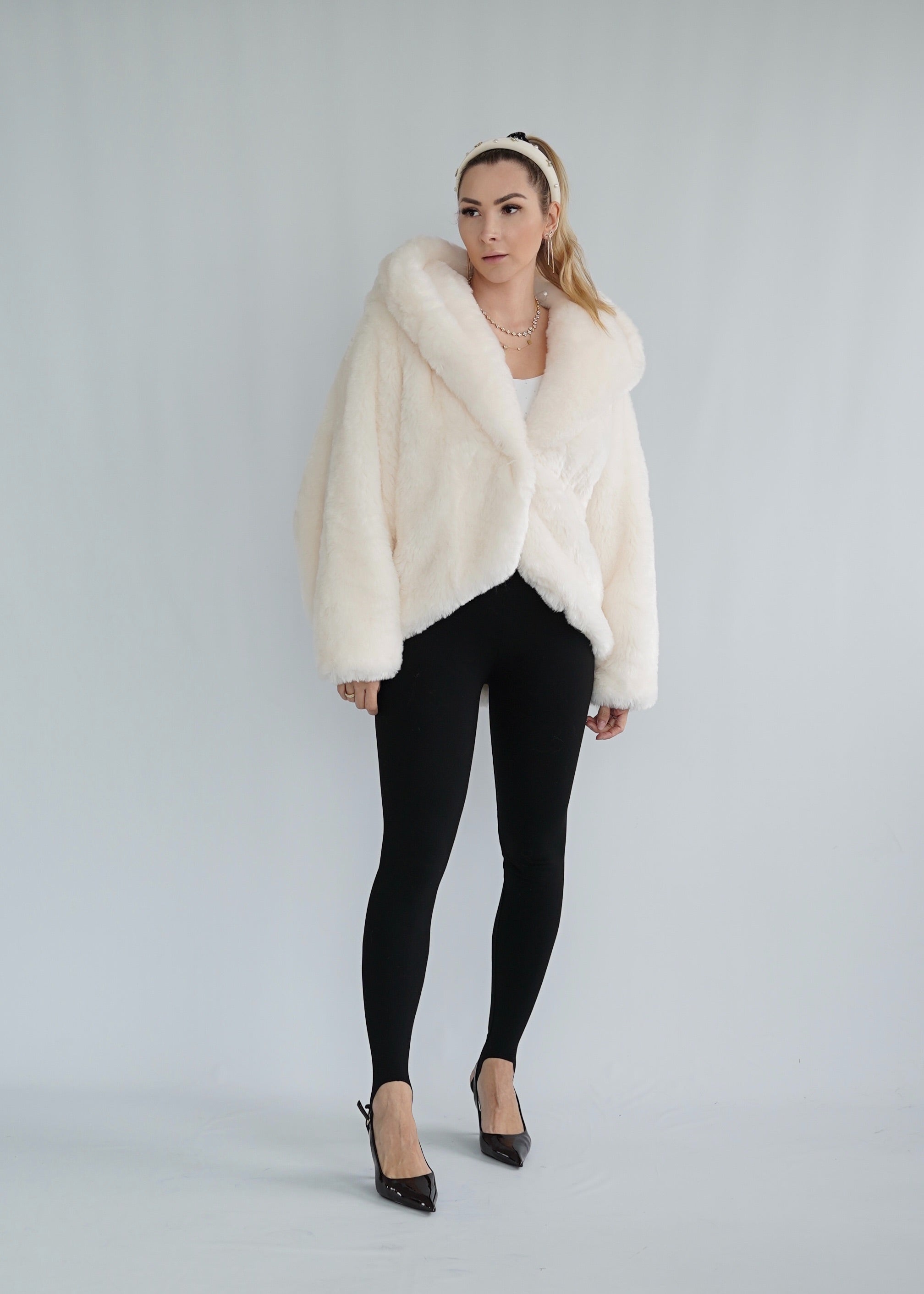 Teddy Oversized Jacke