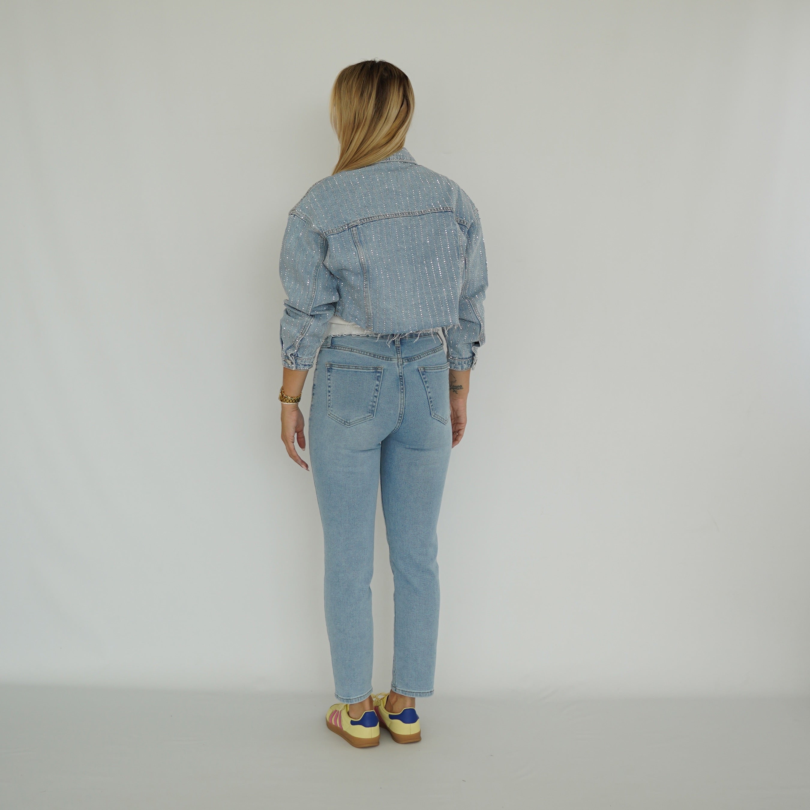 Crop Jeans Jacke