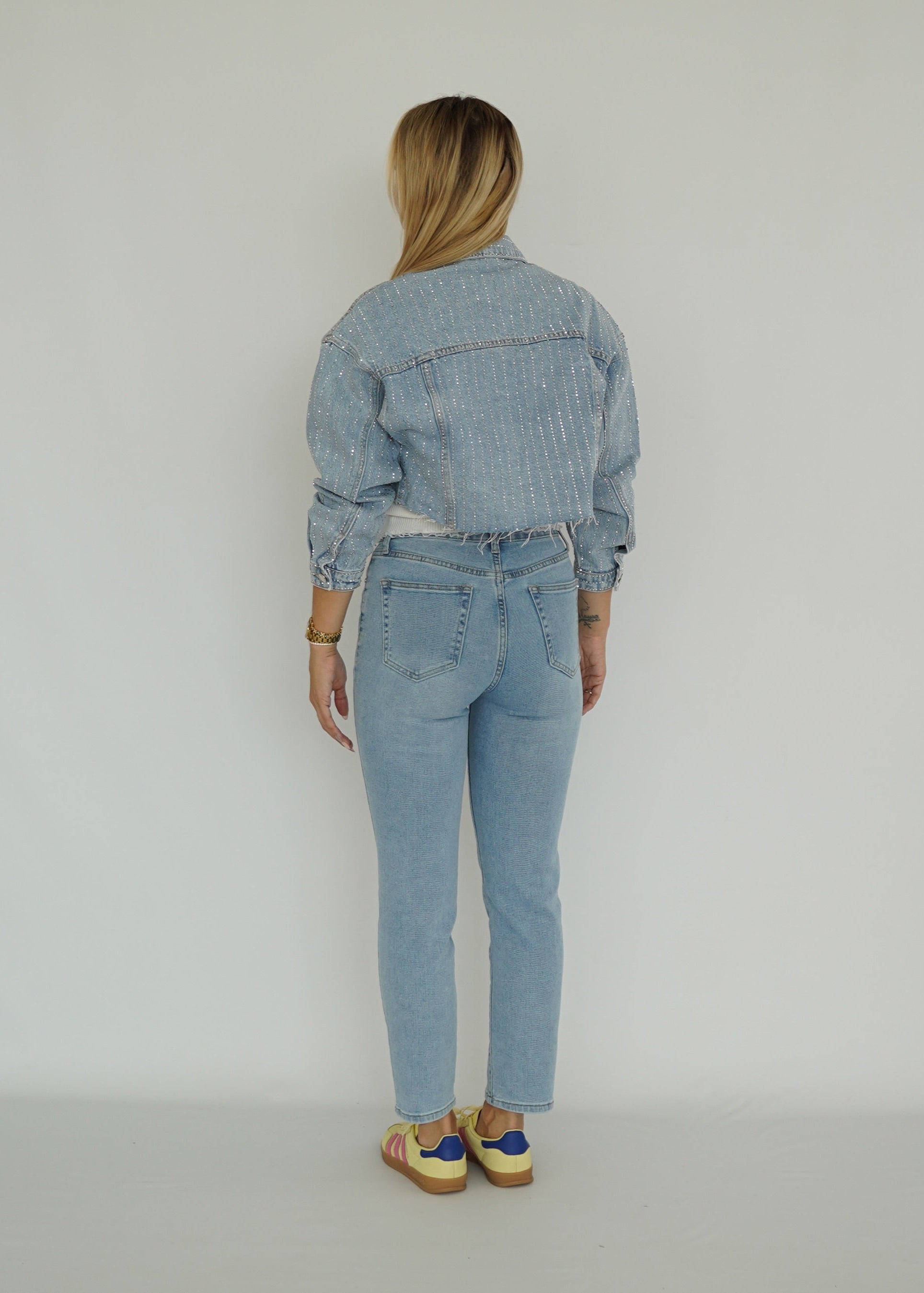 Crop Jeans Jacke