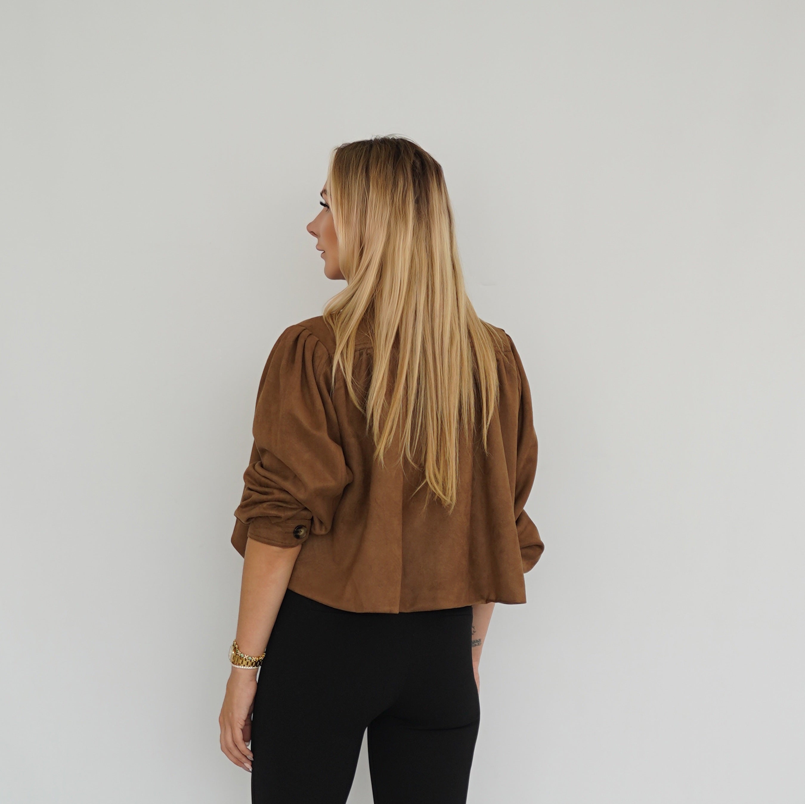 Samt Jacke kurz