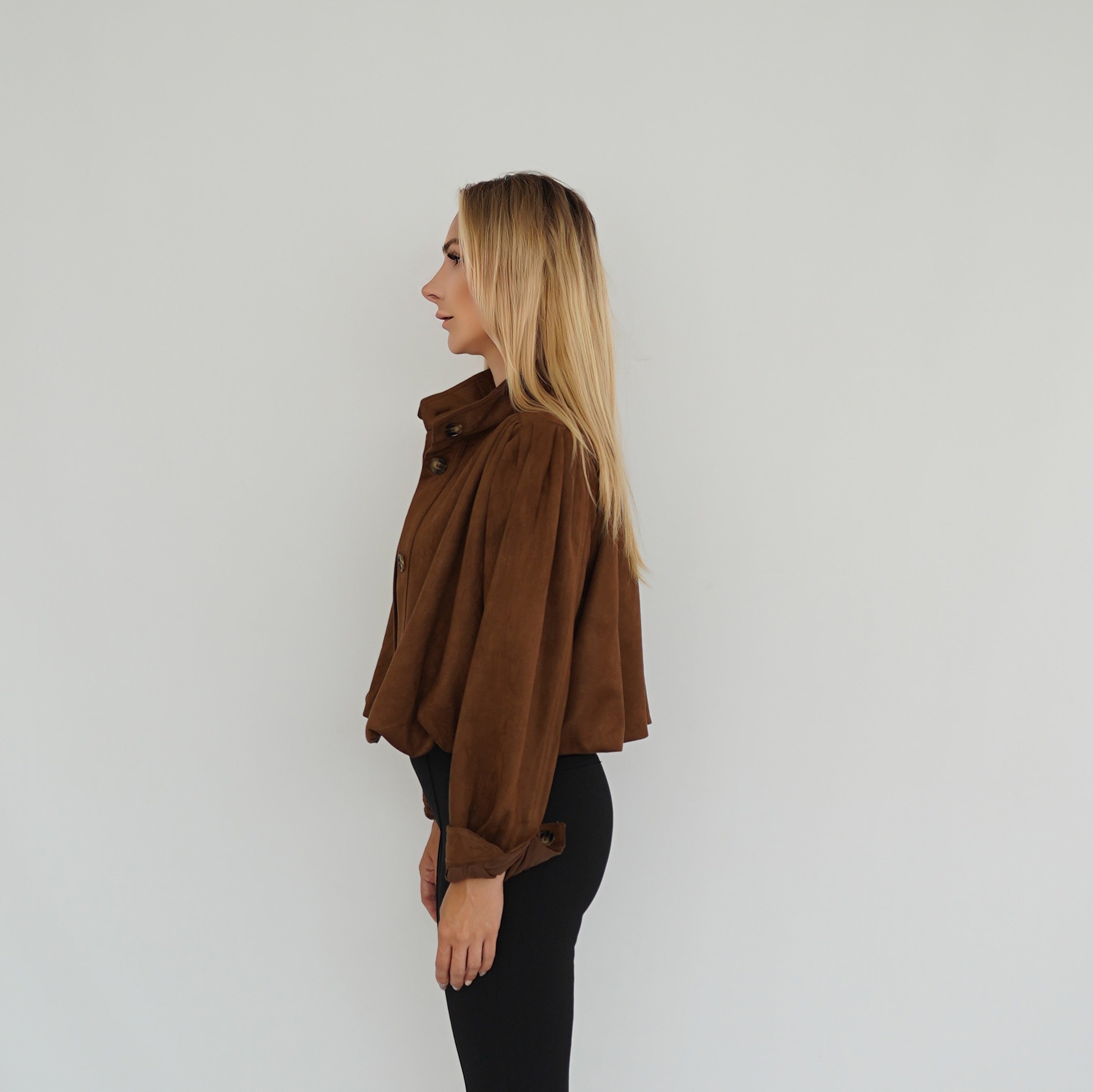 Samt Jacke kurz