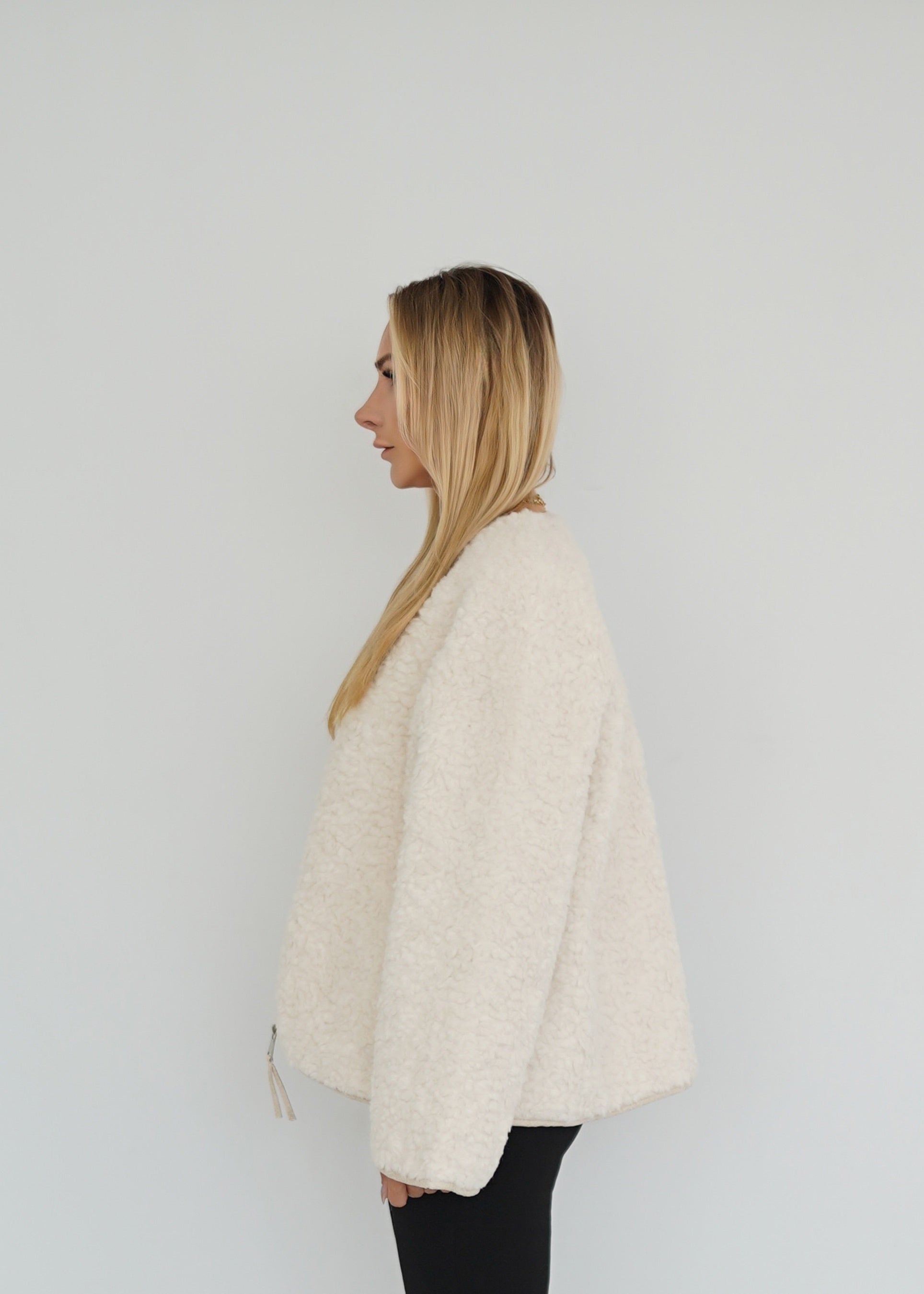 Teddy Zip Jacke