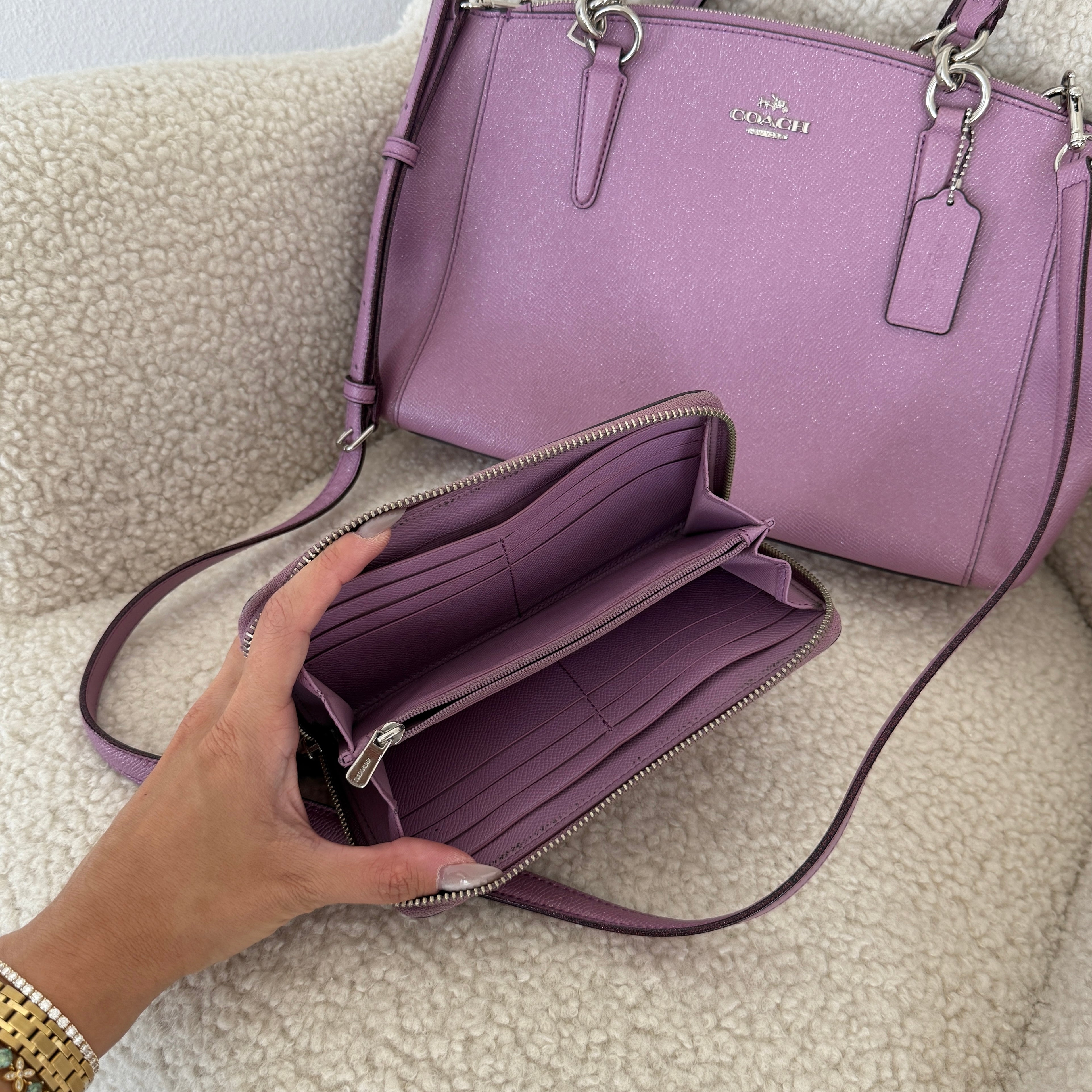 Coach Crossbody mit Portmonee