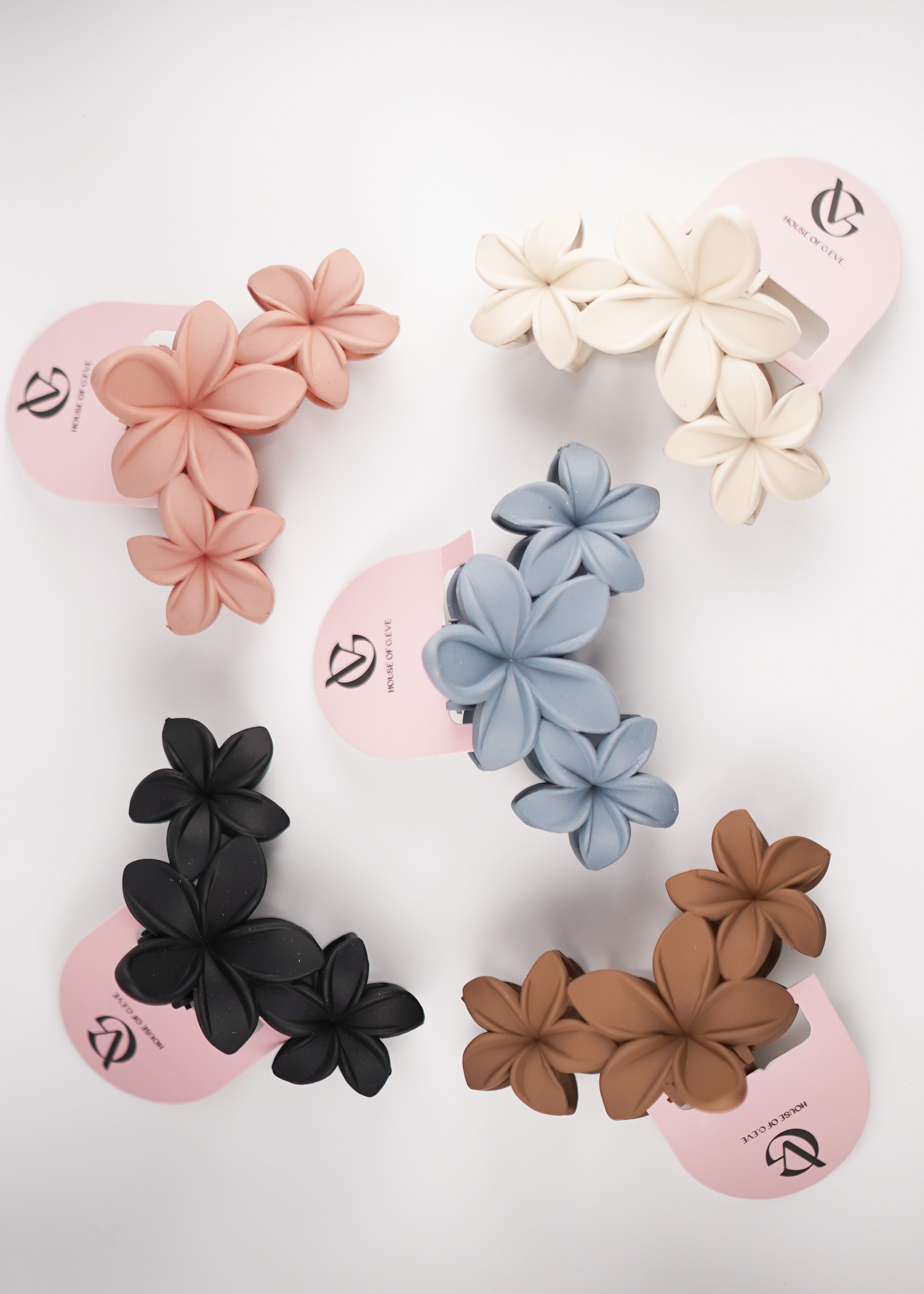 3Flower Hair Clip