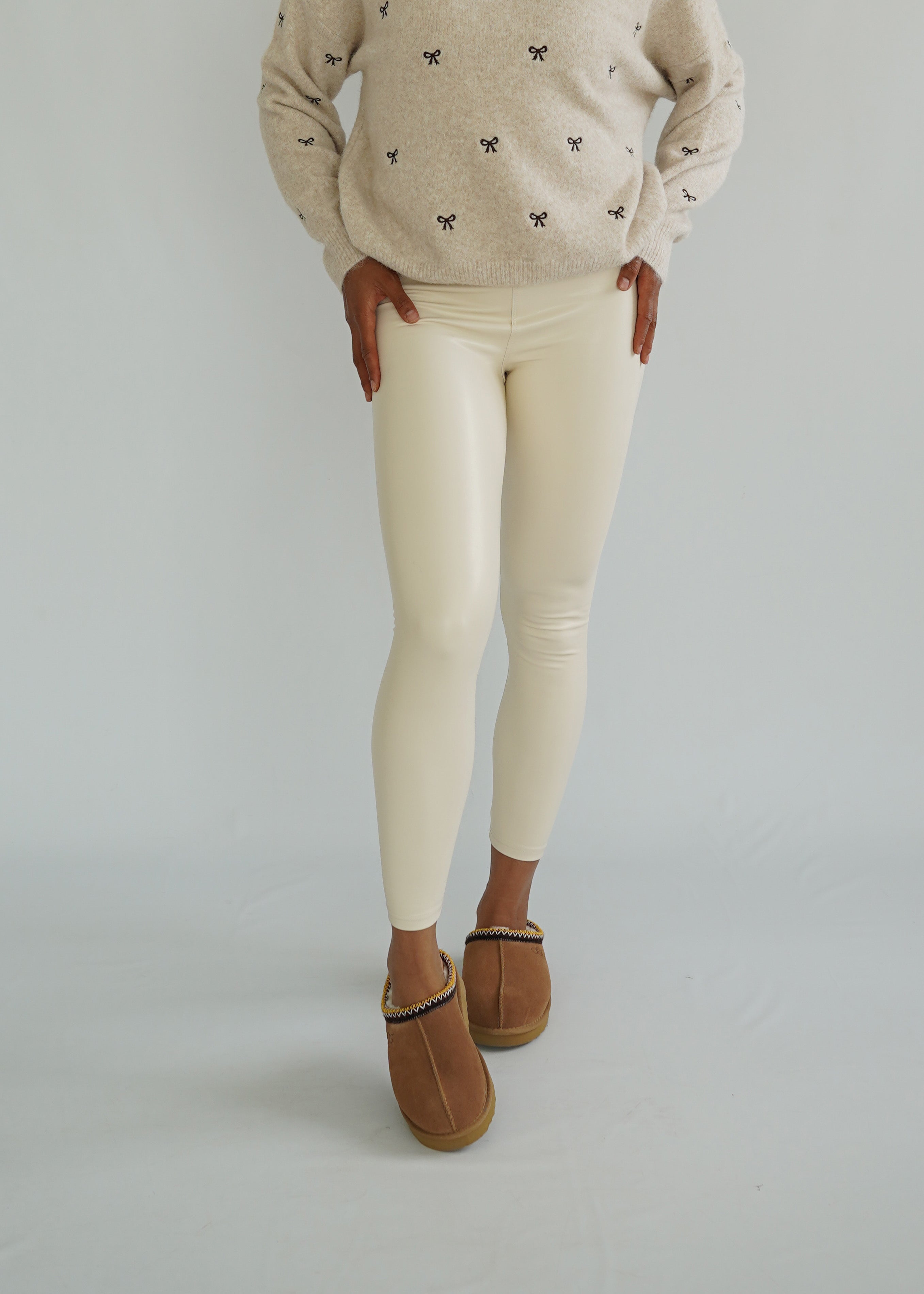 Kunstleder Leggings